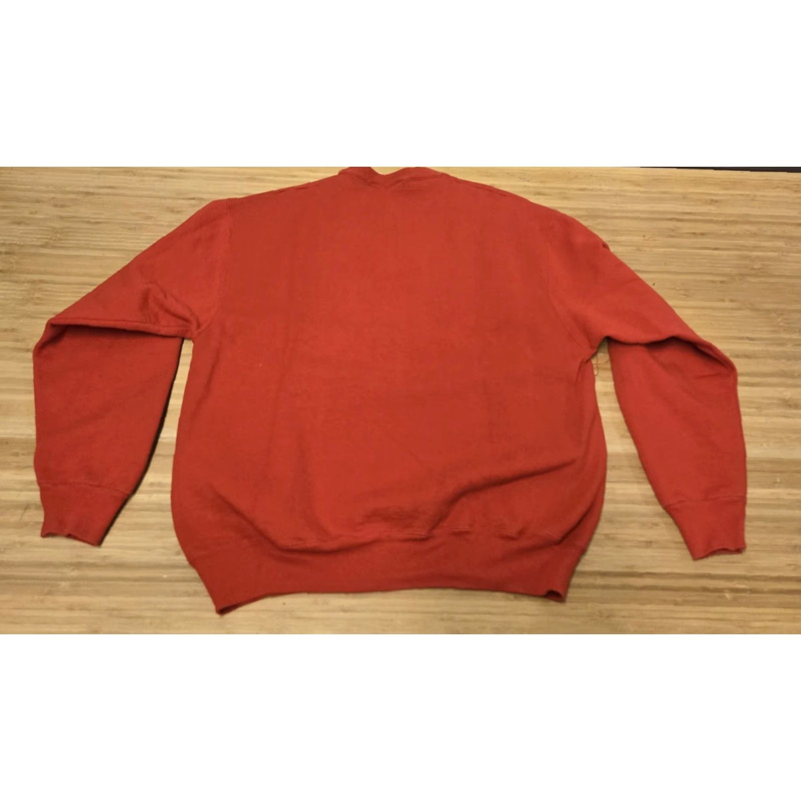 Vintage VINTAGE Looney Tunes Sweatshirt Mens Large Red Warner Bros Studio Store 90s USA Size US L / EU 52-54 / 3 - 6 Thumbnail
