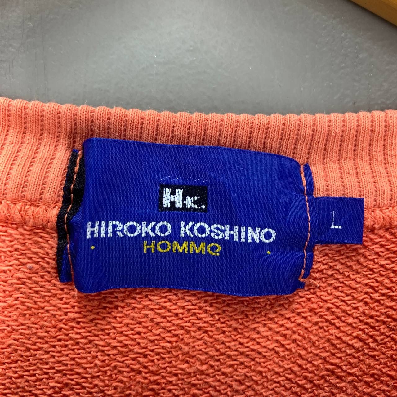 Hiroko Koshino Homme HIROKO KOSHINO HOMME Crew Neck Sweatshirt #2532/O Size US L / EU 52-54 / 3 - 7 Thumbnail