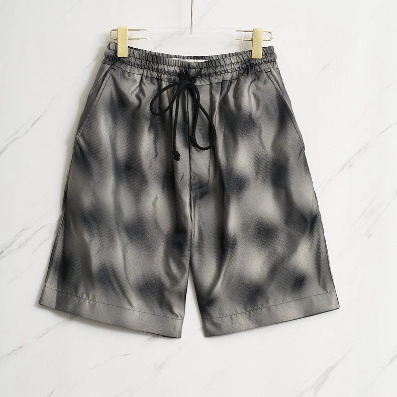 Song For The Mute Song For The Mute Tie-dyed drawstring shorts Size US 30 / EU 46 - 1 Thumbnail