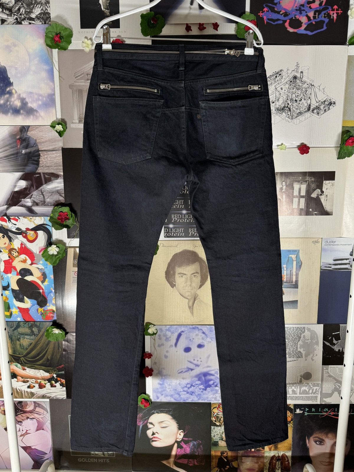 Undercover SS07 "Purple" Lightning Bolt Selvedge Denim/Jeans Size US 31 - 2 Thumbnail