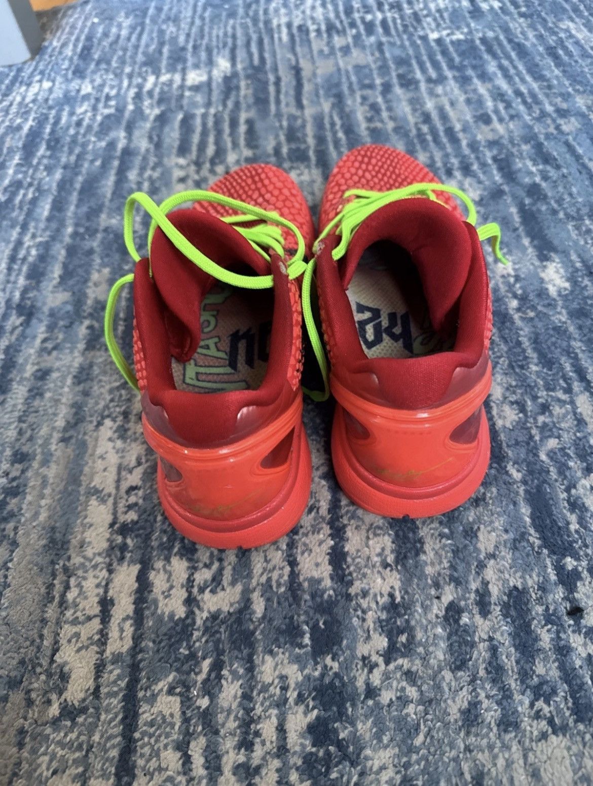 Nike Kobe 6 Reverse Grinch Sneakers Size 9.5 Original Kobe 6 Box Size US 9.5 / EU 42-43 - 3 Thumbnail