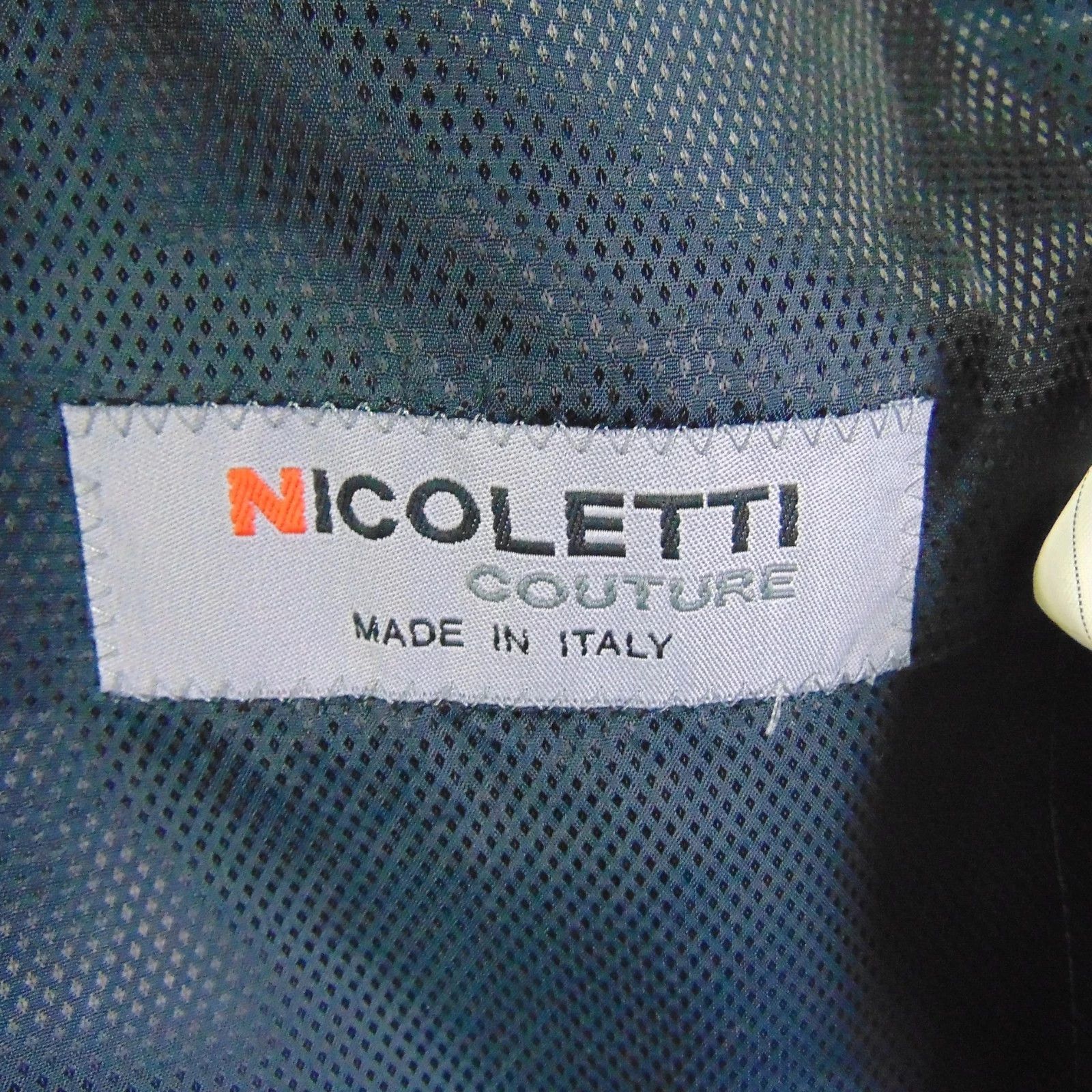 Other Nicoletti Couture Wool Silk Blazer 46L Andrea Rosati Biella Size 46L - 4 Thumbnail