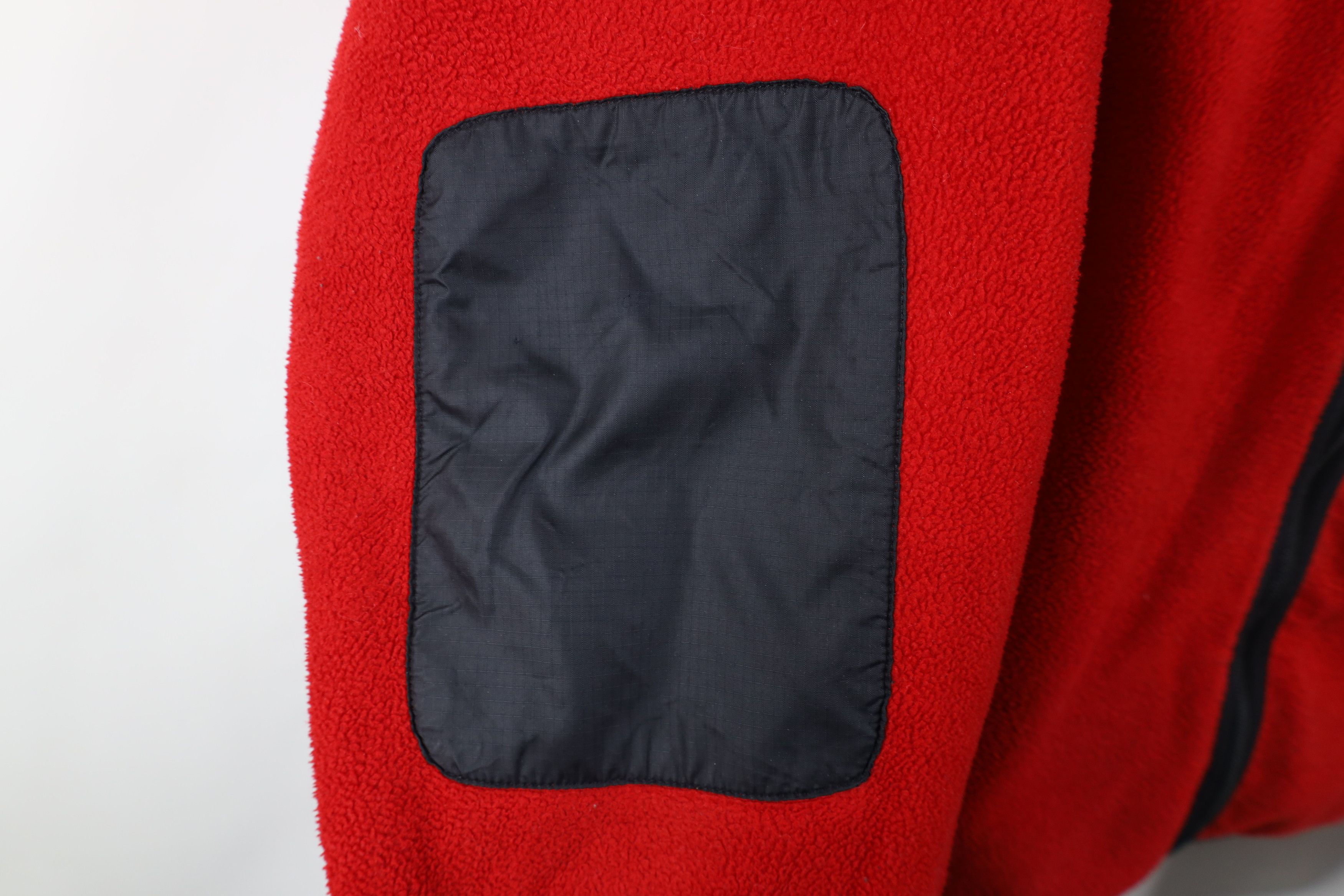 Ralph Lauren Vintage 90s Ralph Lauren Elbow Patch Fleece Full Zip Jacket Size US XL / EU 56 / 4 - 8 Thumbnail