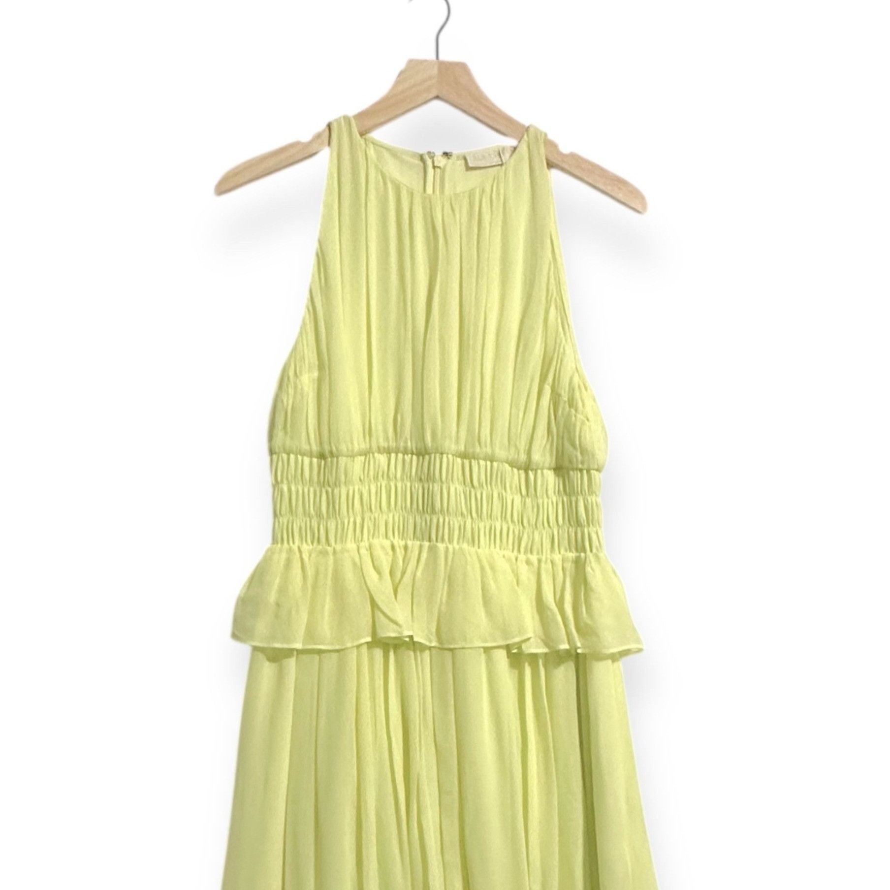 Ulla Johnson Ulla Johnson Adeline midi dress, Citron, Yellow, Size 4, NWT Size S / US 4 / IT 40 - 7 Thumbnail
