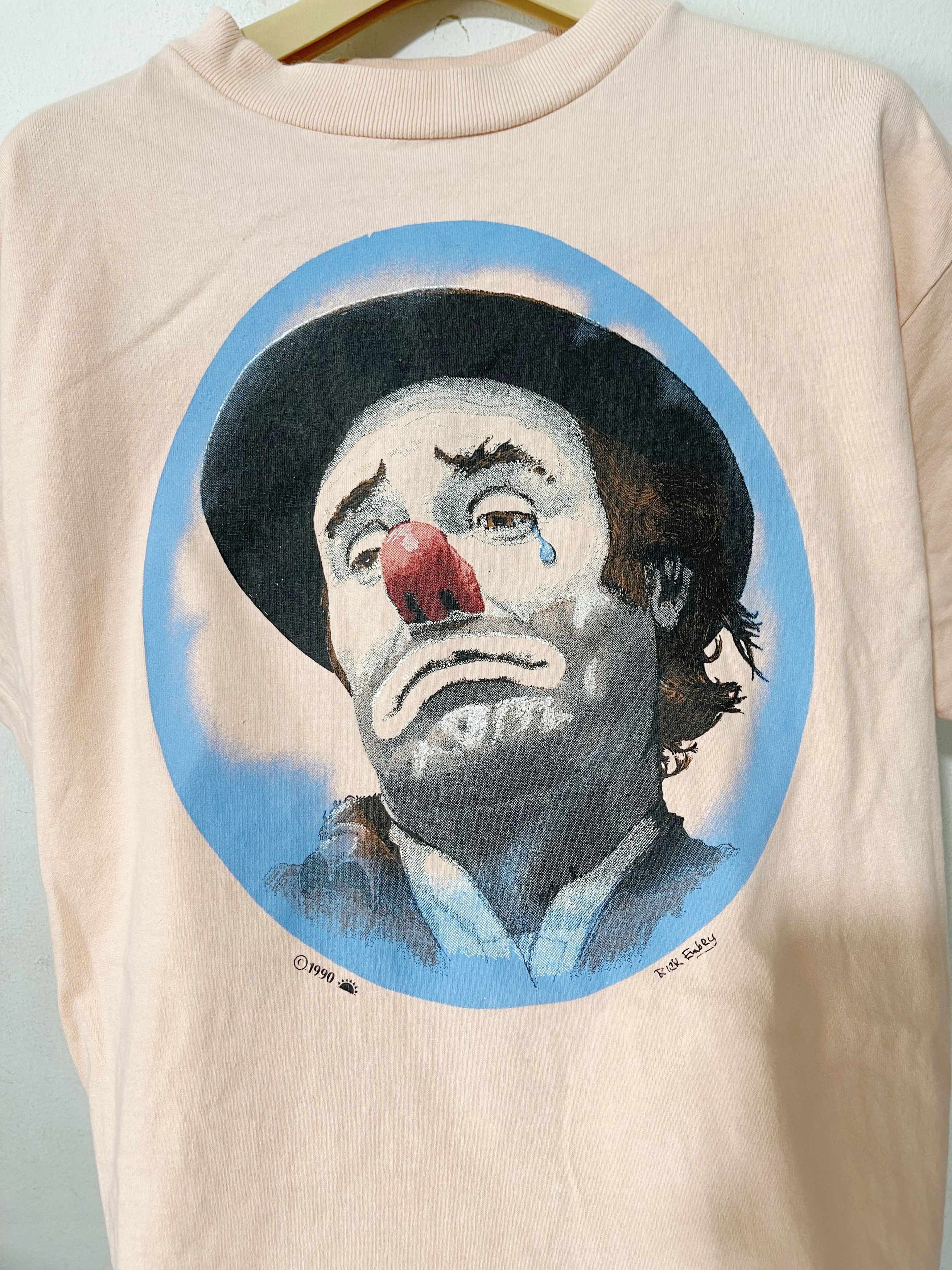 Vintage Vintage 90s Clown Shirt Size US L / EU 52-54 / 3 - 2 Thumbnail