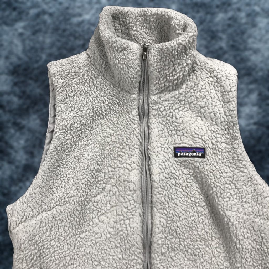 Patagonia Patagonia Vest Womens M Gray Logo Full Zip Size M / US 6-8 / IT 42-44 - 1 Thumbnail