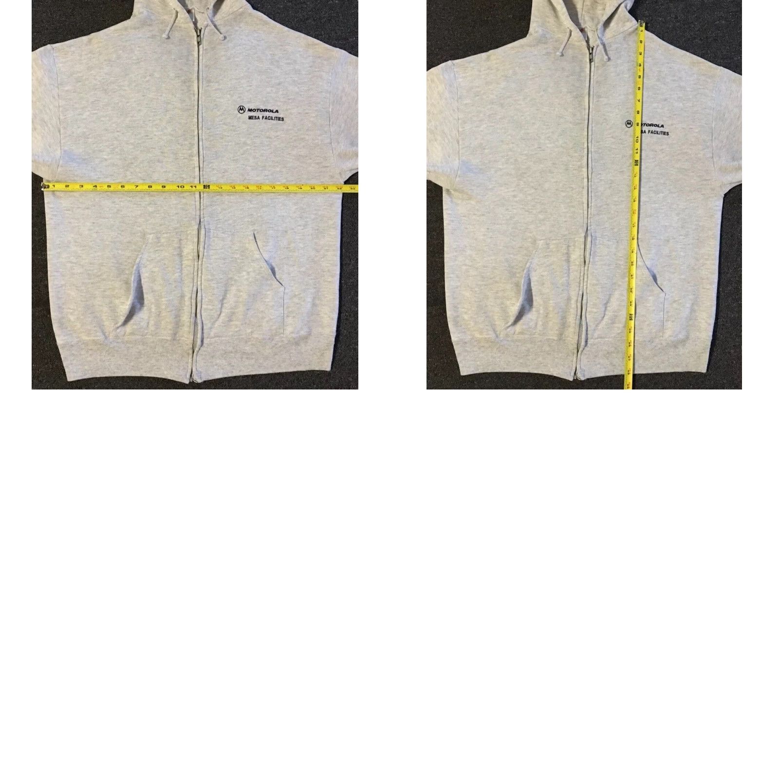 Apple VINTAGE Motorola 90s Faded Zip Hoodie M L Internet Cell Flip Phone Grunge Apple 80s Mens Gray Zip Sweatshirt Size US M / EU 48-50 / 2 - 10 Thumbnail