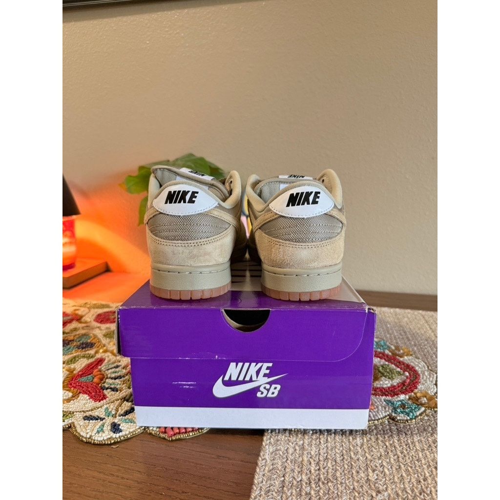 Nike Nike SB Dunk Low Pro B Parachute Beige Pale Ivory Sail ISO Size US 8 / EU 41 - 4 Thumbnail