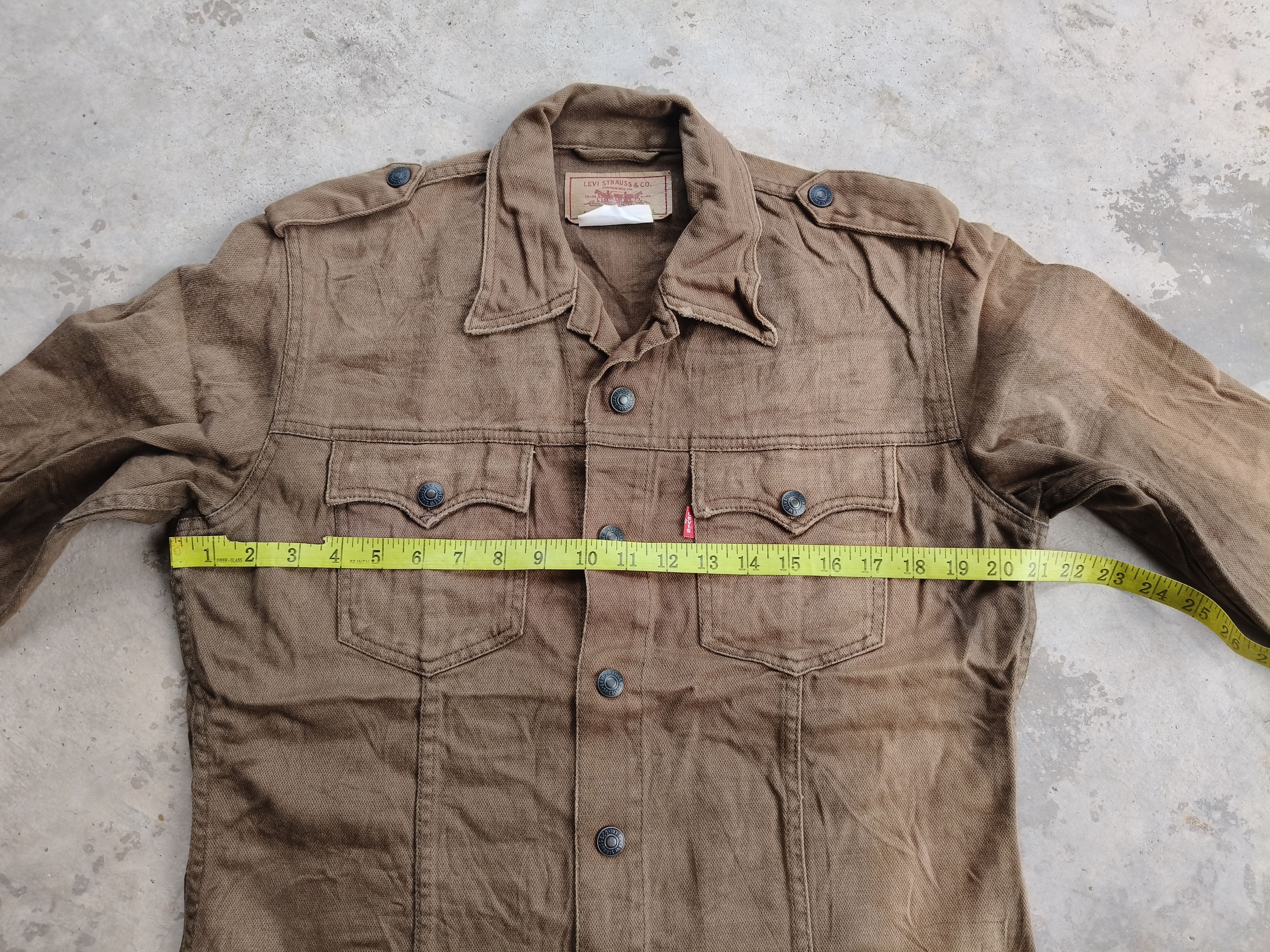 Levi's Levi's Denim Button jacket Sun Faded Size L / US 10 / IT 46 - 13 Thumbnail
