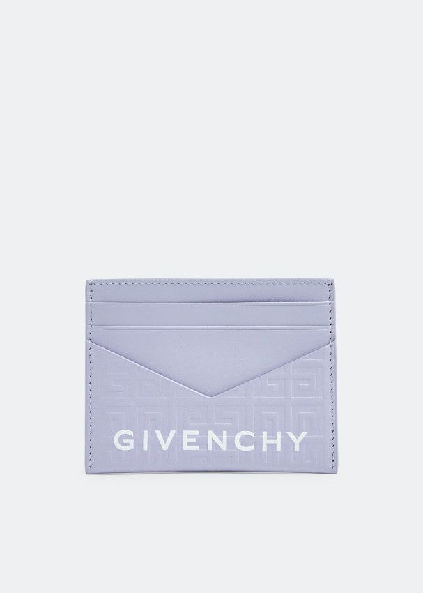 Givenchy o1srvl11e0824 Size: OS / G Cut Card Holder in Light Blue Size ONE SIZE - 1 Thumbnail