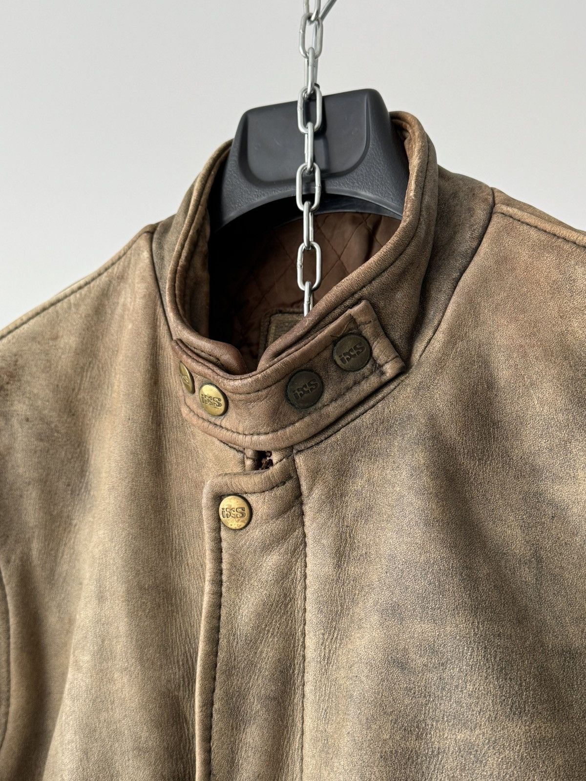 Other Vintage 80s IXS Racing Faded Leather 2 in 1 Moto Jacket Size US M / EU 48-50 / 2 - 4 Thumbnail