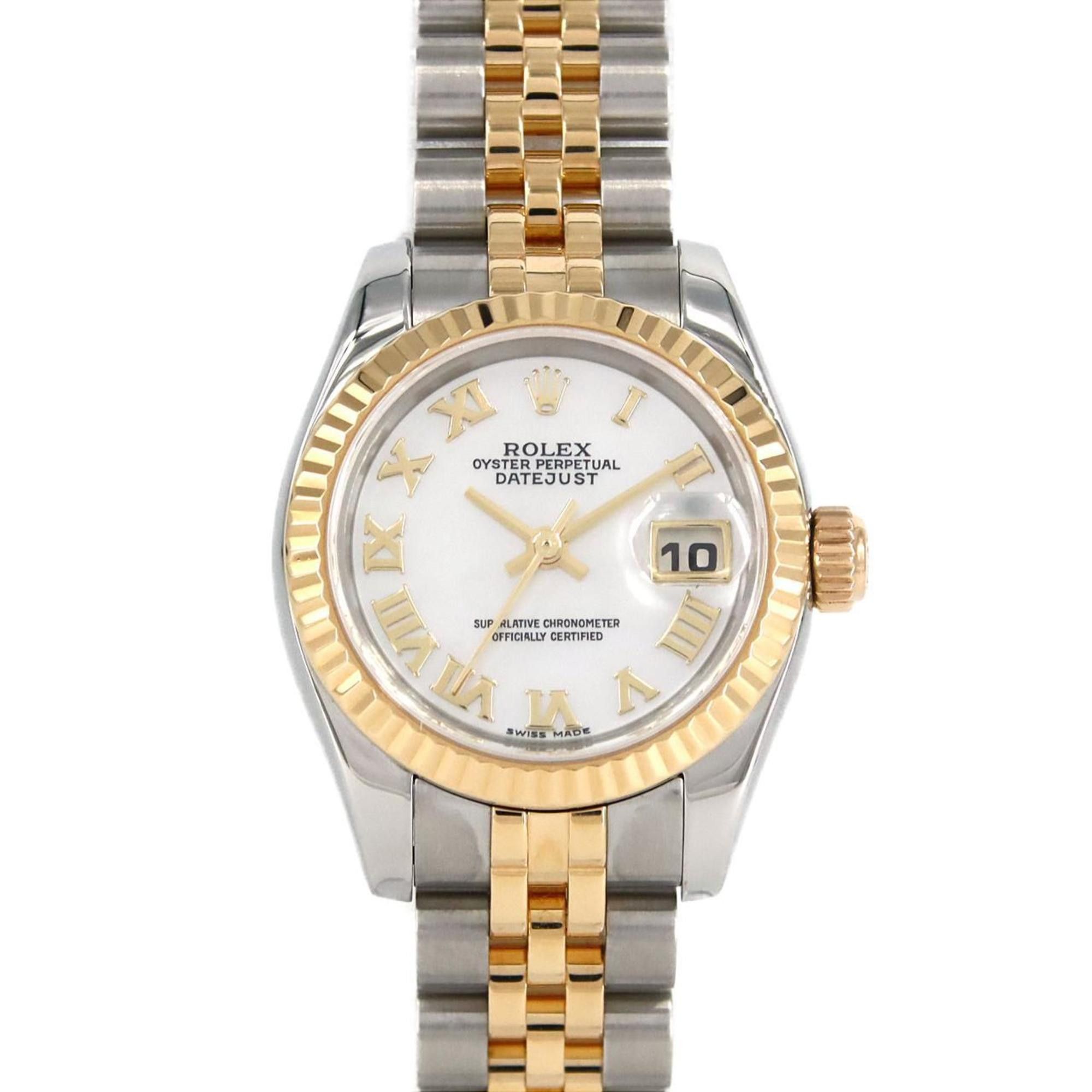 Rolex Datejust 179173Nr Ssxyg Automatic Watch F Series, Women's