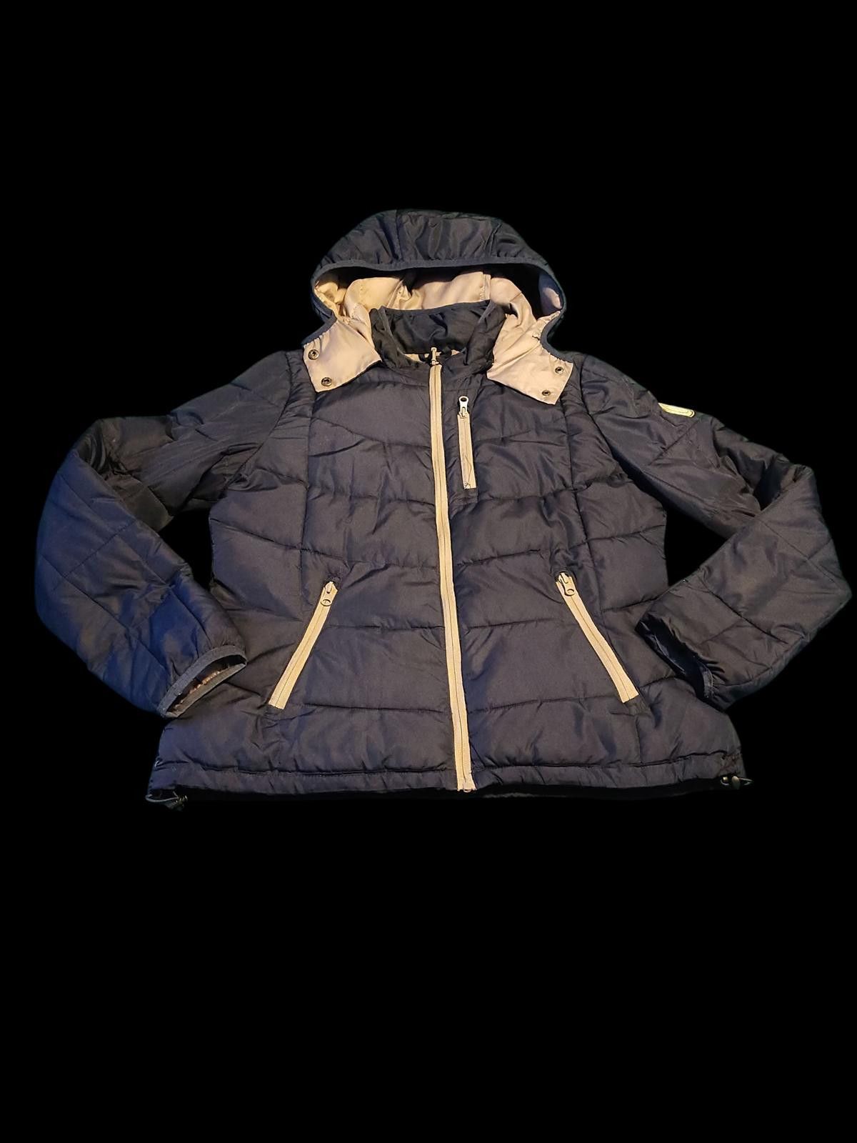 U.S. Polo Assn. U.S. Polo Assn. Boys Quilted Jacket with Hood, XL Size US XL / EU 56 / 4 - 1 Thumbnail
