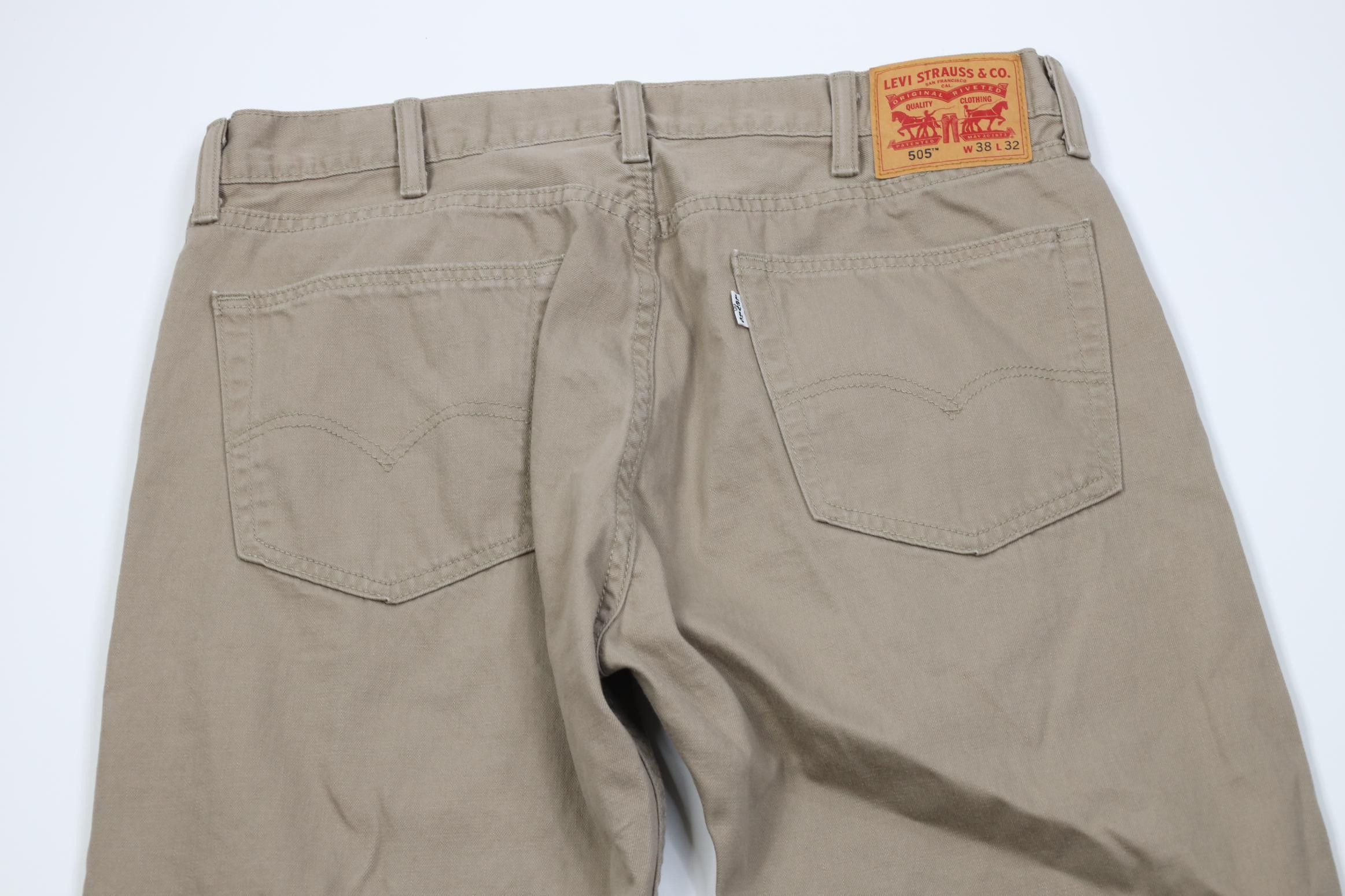 Levi's Vintage Y2K Levis 505 Regular Fit Straight Leg Denim Jeans Size US 38 / EU 54 - 9 Thumbnail