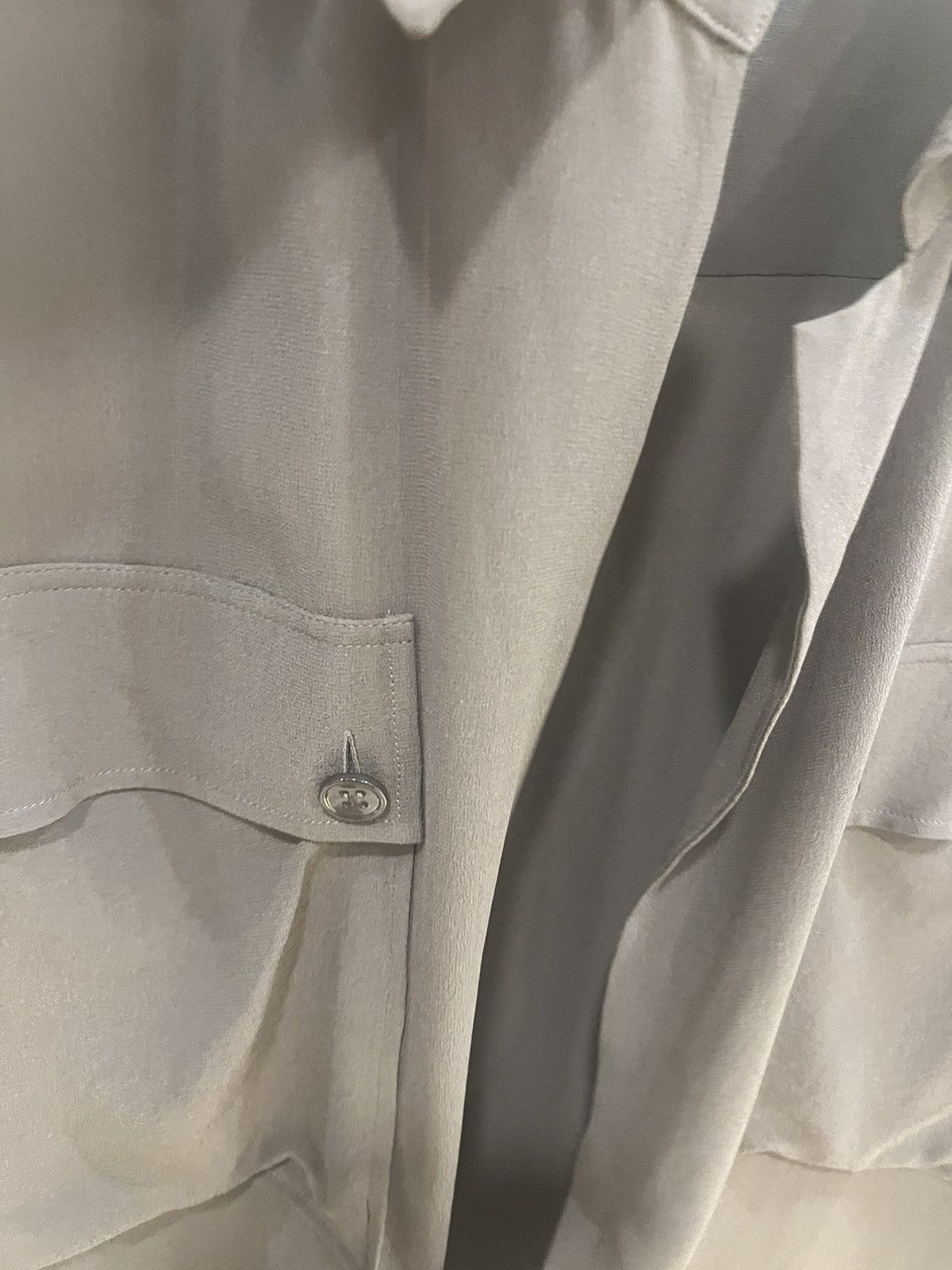 Saint Laurent Paris silk short sleeve shirt.collar size39 Size US M / EU 48-50 / 2 - 9 Thumbnail