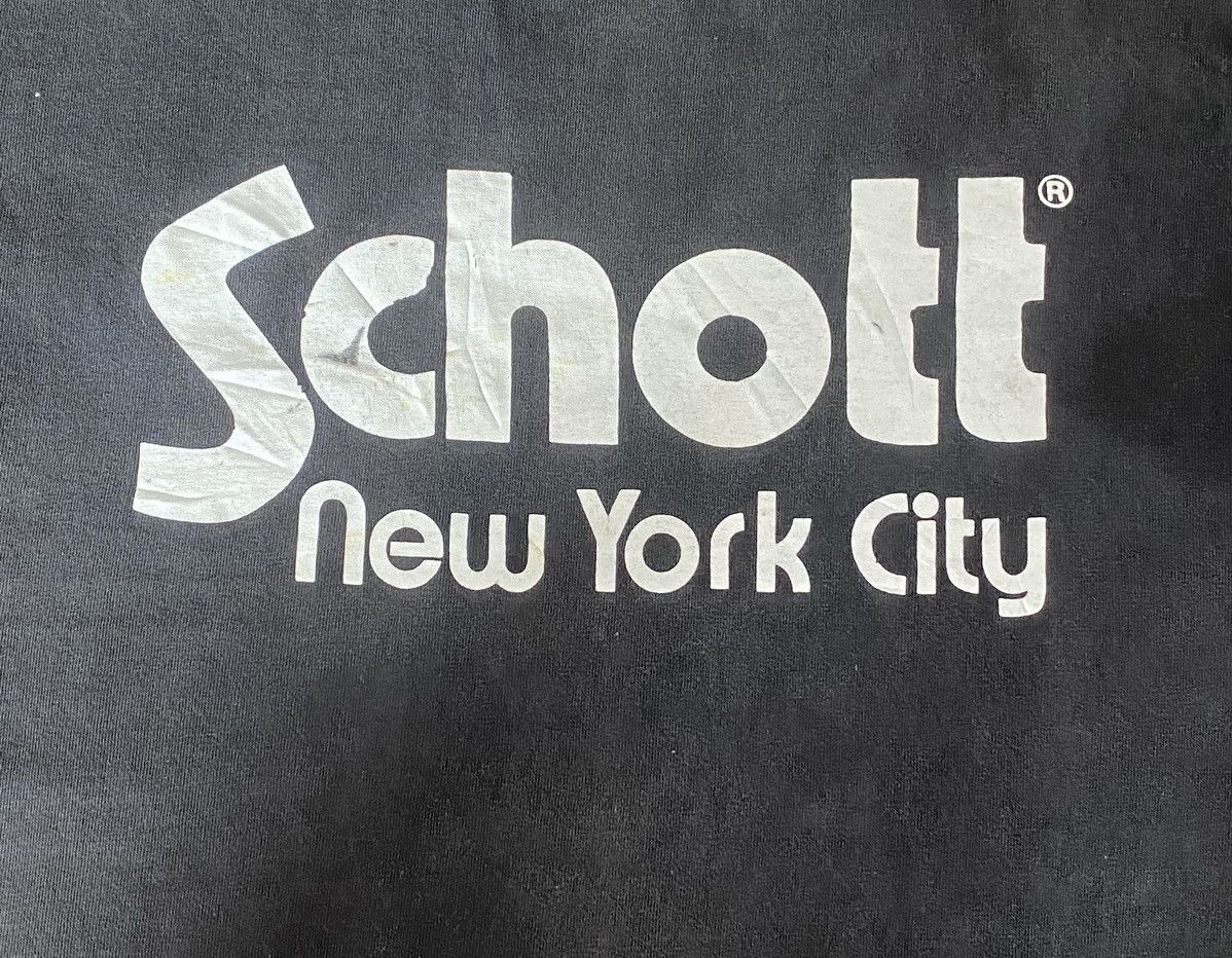 Schott 🔥RARE🔥Vintage 80’s Schott New York City Big Logo Size US S / EU 44-46 / 1 - 3 Thumbnail