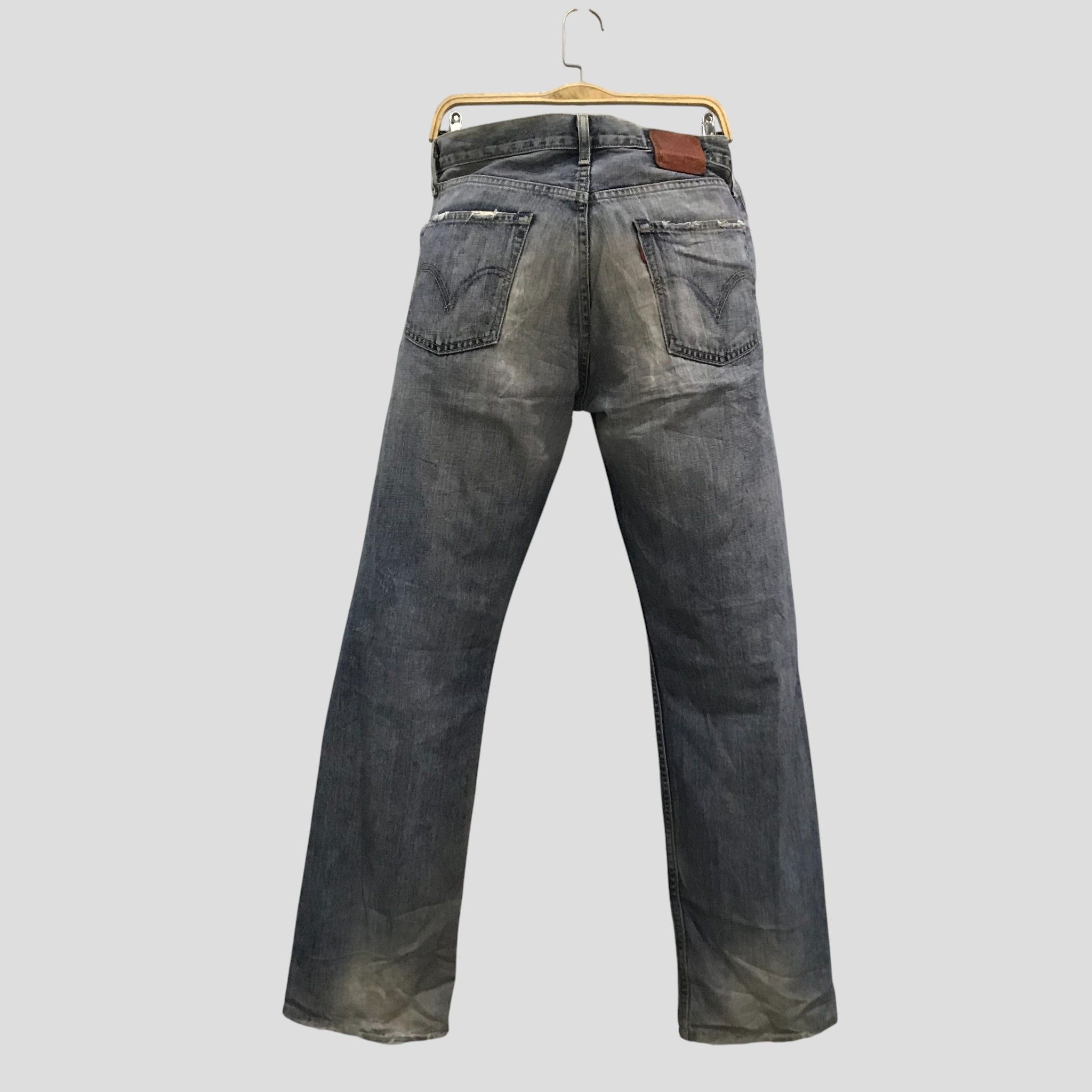 Levi's Vintage Levi's 501 Japan Jeans Distressed Light Wash Size US 32 / EU 48 - 2 Thumbnail