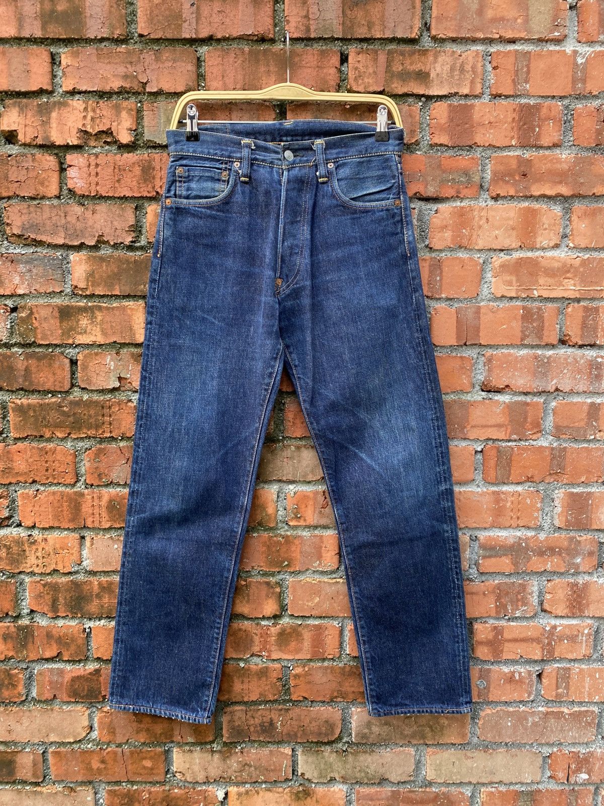 Vintage W29x30 evisu redline made in JAPAN Size US 29 - 1 Thumbnail