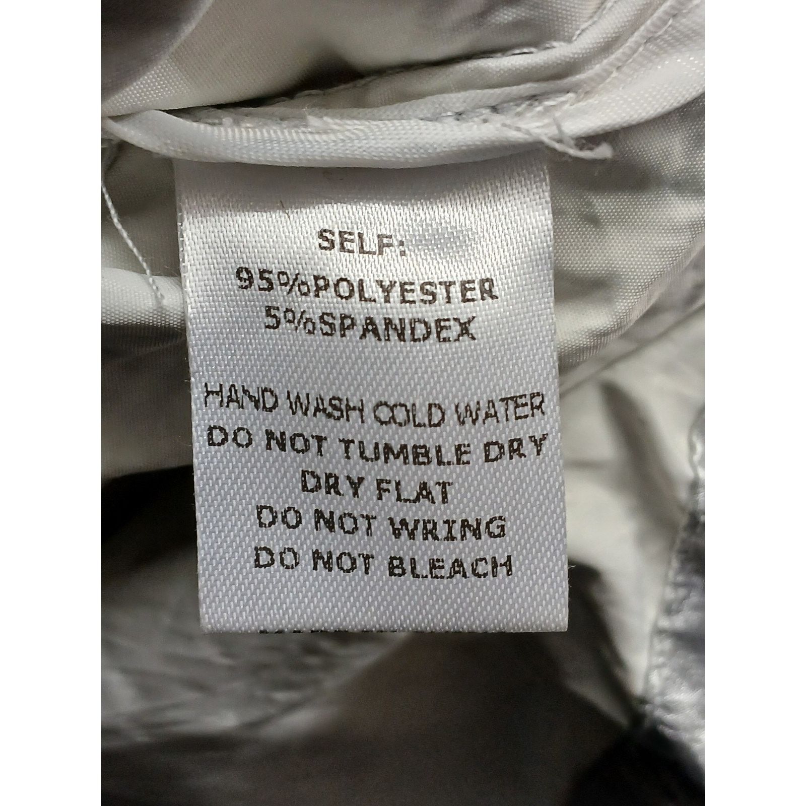 Other Meek (Medium) Silver Polyester Crop Hoodie Zip Jacket Size M / US 6-8 / IT 42-44 - 7 Thumbnail