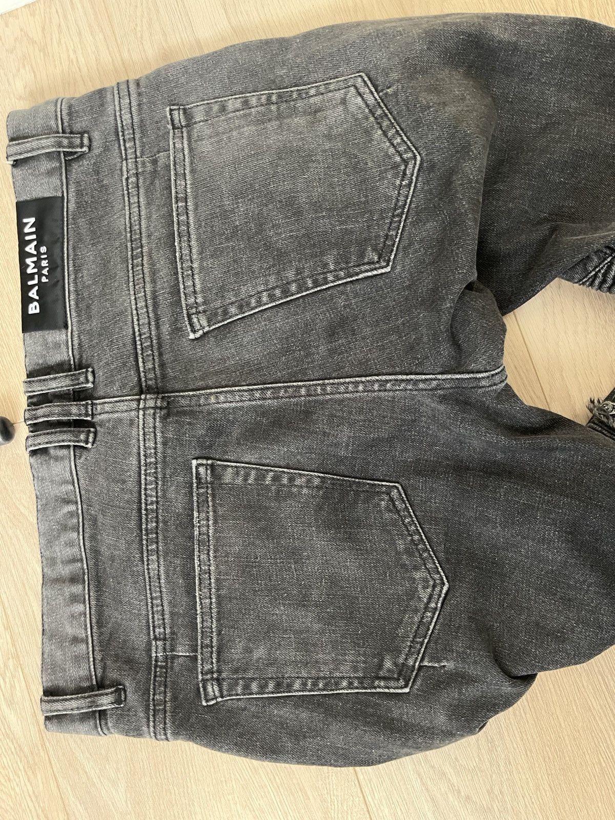 Balmain Balmain bikers Size US 30 / EU 46 - 4 Thumbnail