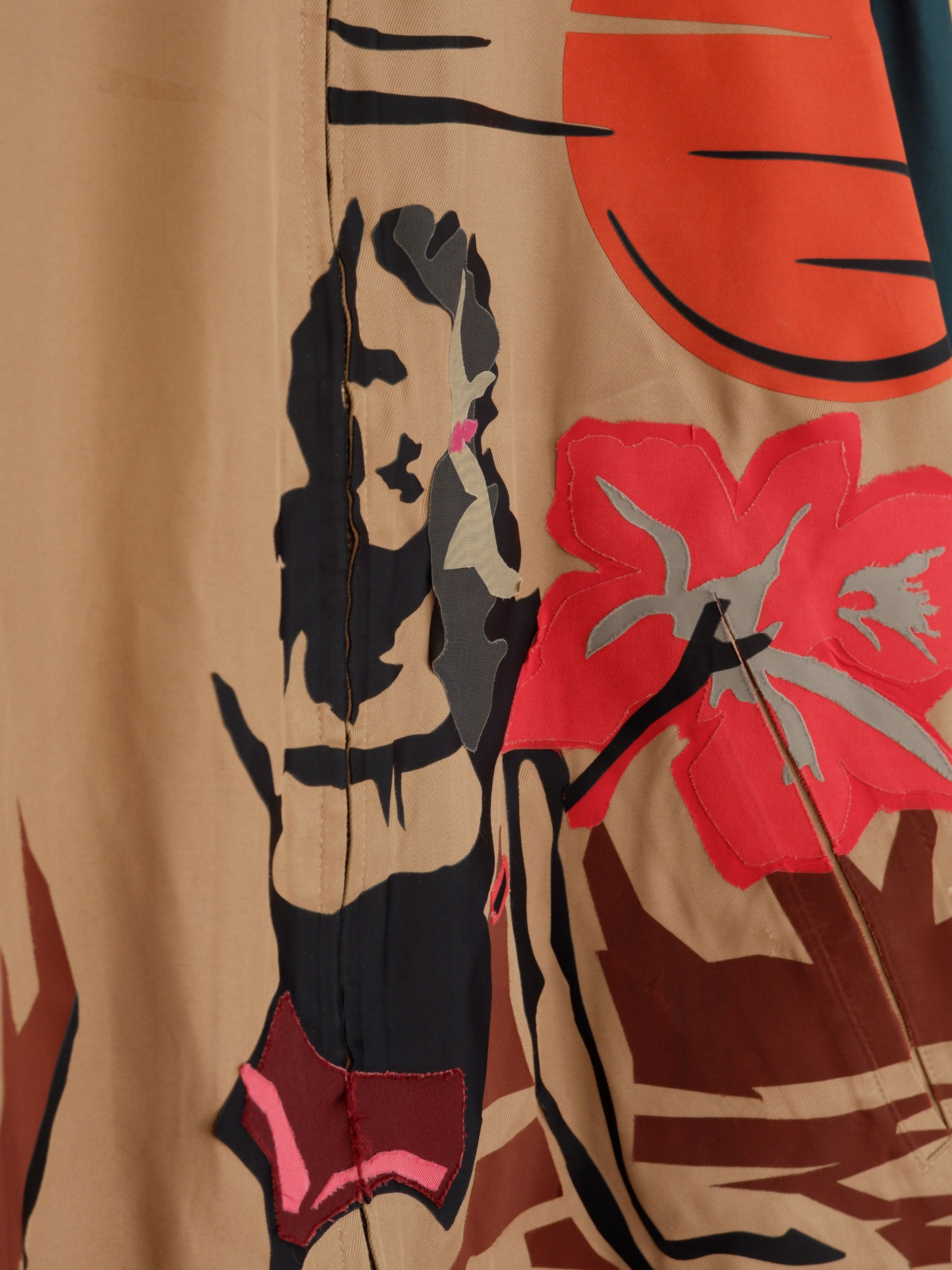 Prada Best price! Prada Hawaiian hibiscus silky jacket SS14 Size US M / EU 48-50 / 2 - 3 Thumbnail