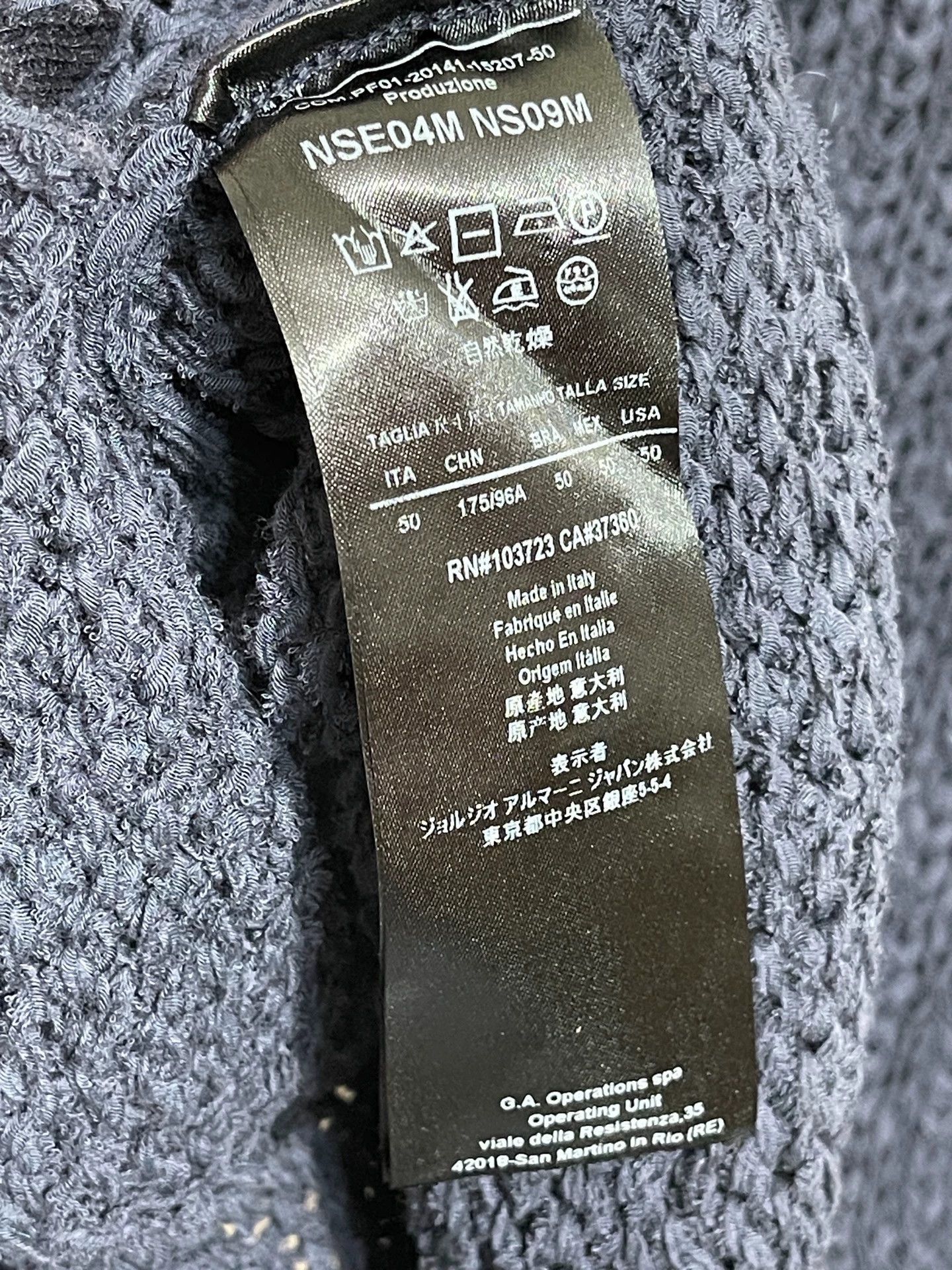 Giorgio Armani Giorgio Armani Slim Cardigan 46/48/50 New Washed Italy Size US M / EU 48-50 / 2 - 8 Thumbnail