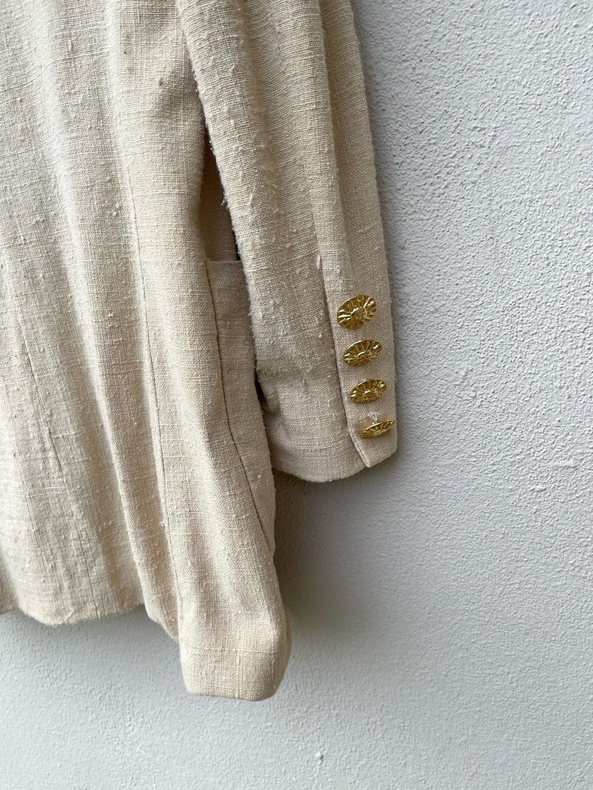 Gucci × Vintage Vintage Gucci Silk Coat Jacket Size S / US 4 / IT 40 - 11 Thumbnail
