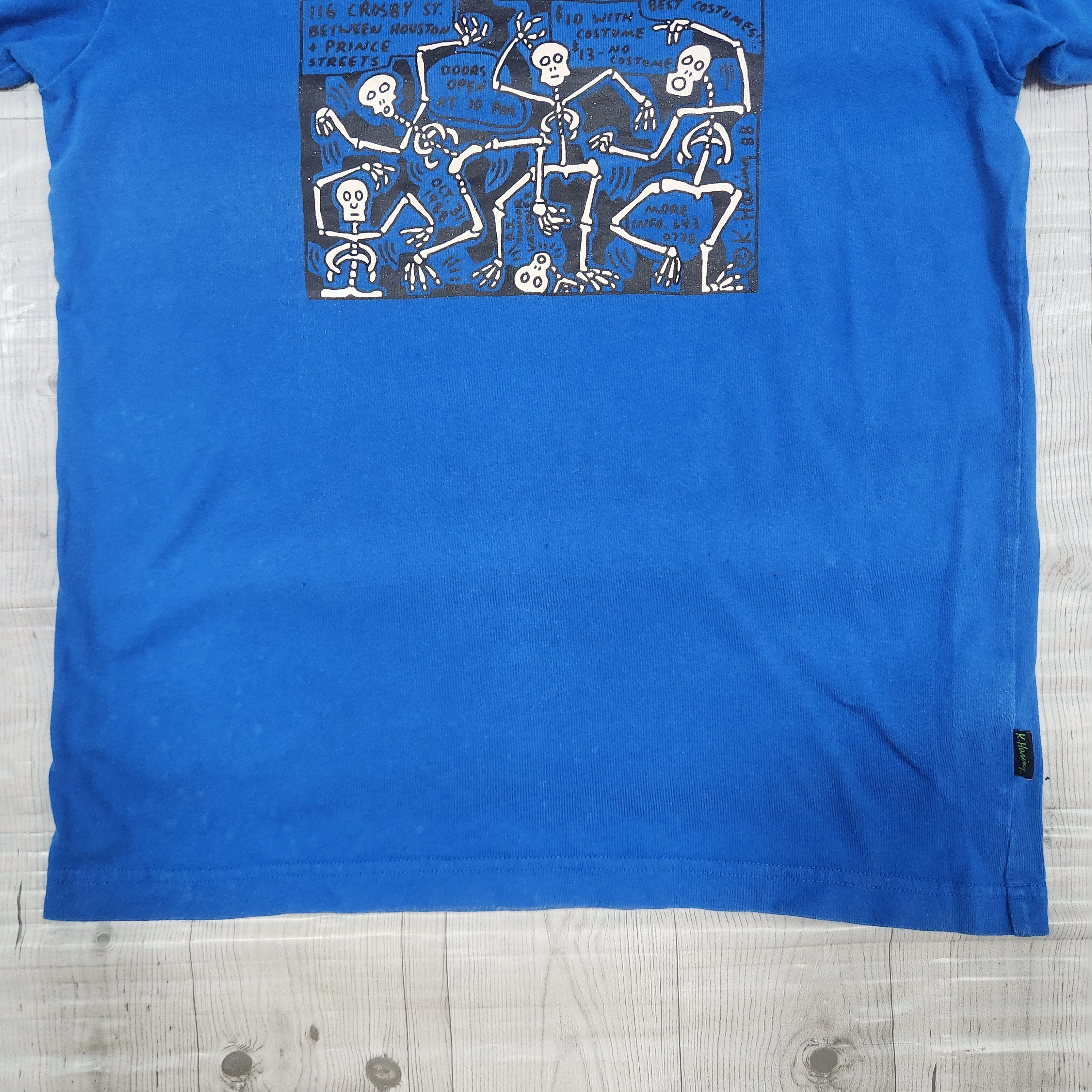 Keith Haring Keith Haring Skulls + Sound Factory TShirt Size US M / EU 48-50 / 2 - 5 Thumbnail
