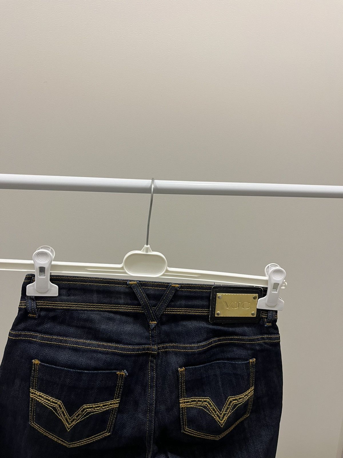 Versace Vintage Versace Jeans Couture slim leg Blue jeans 25 Size 27" / US 4 / IT 40 - 8 Thumbnail