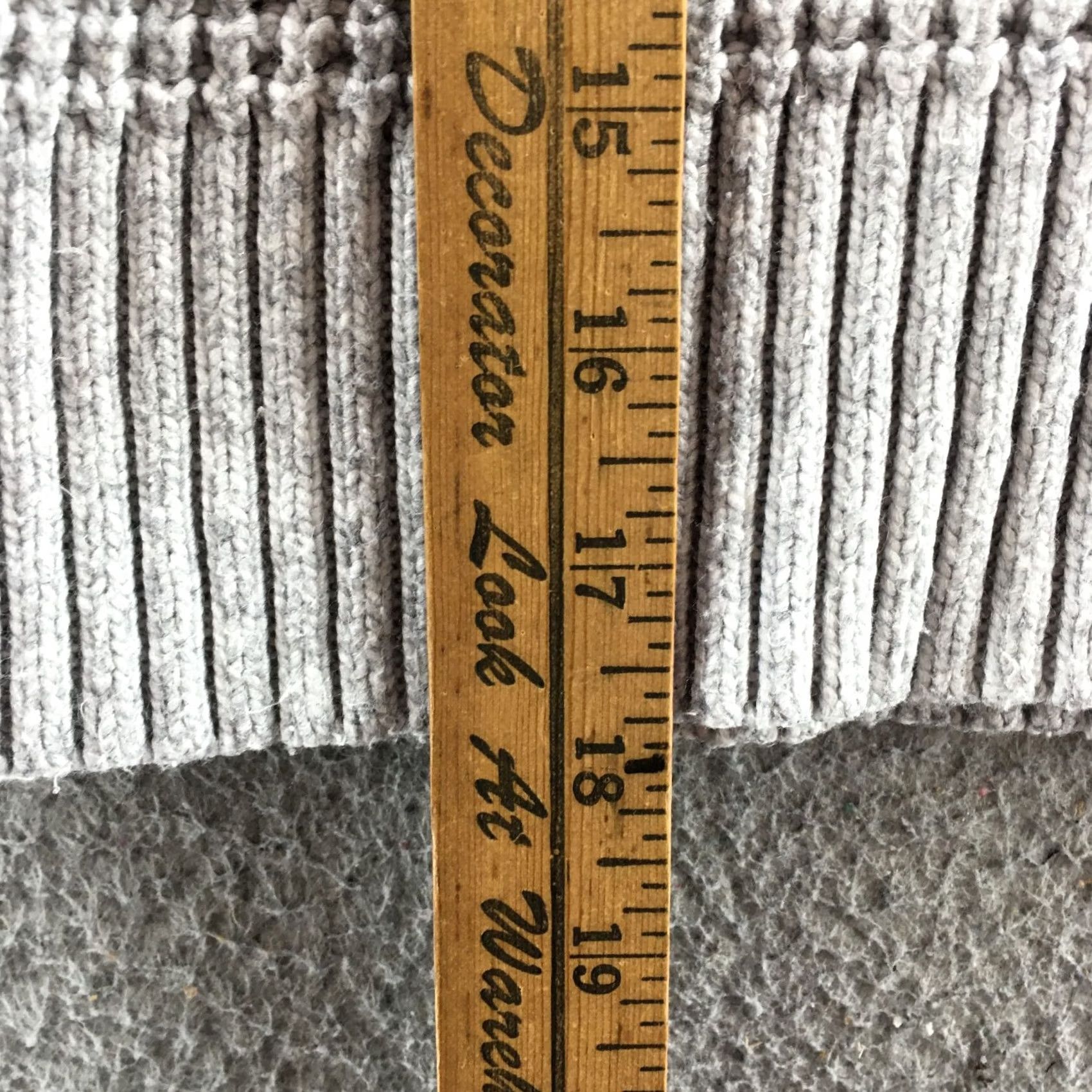 American Eagle Outfitters American Eagle Outfitters Sweater Womens M Gray Turtleneck Knit Long Sleeve Pullover Casual 90s Classic Free-flowing Size M / US 6-8 / IT 42-44 - 6 Thumbnail
