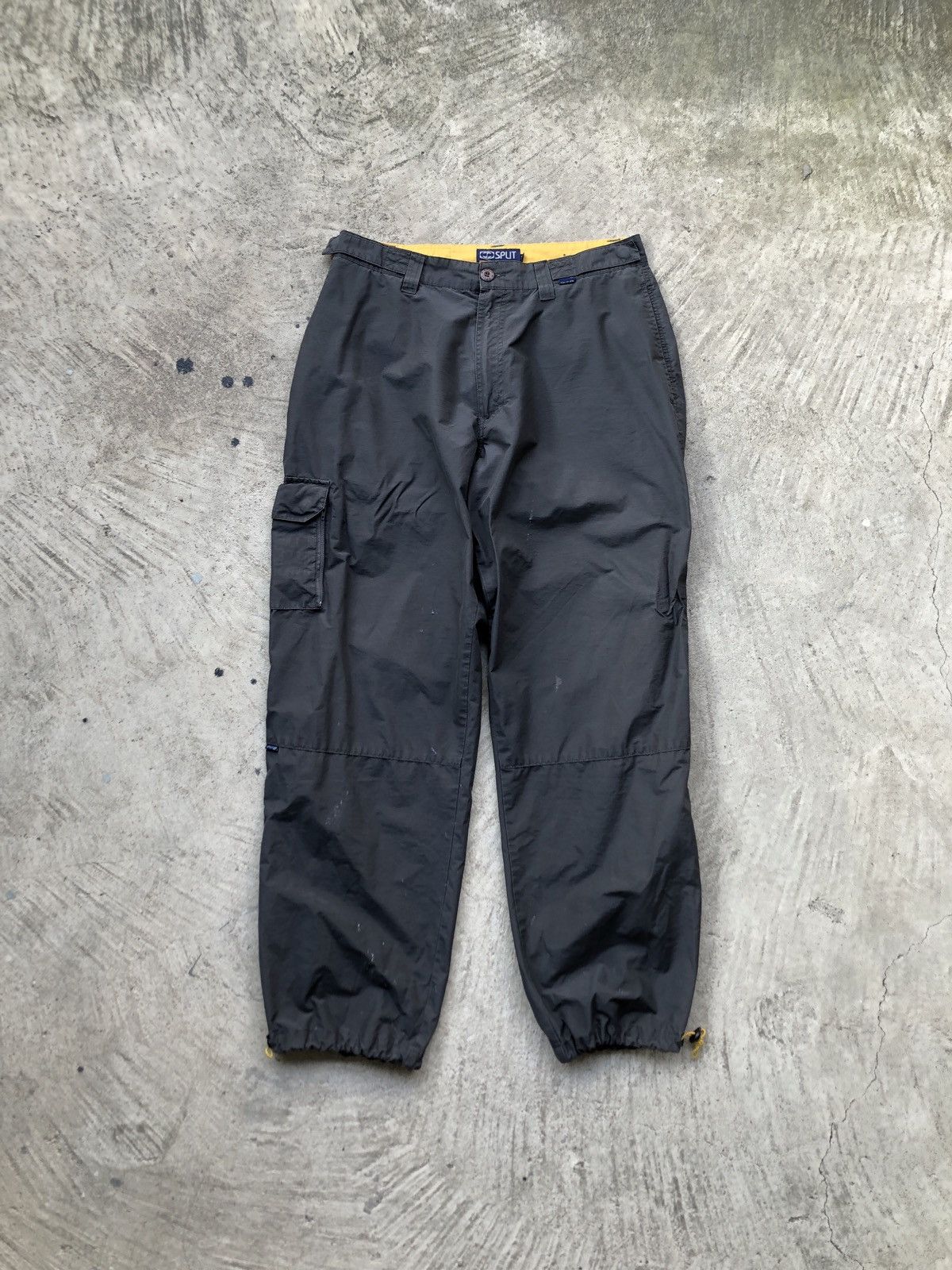 Split VTG 90s SPLIT Skateboards Techwear Pants Size US 34 / EU 50 - 1 Thumbnail
