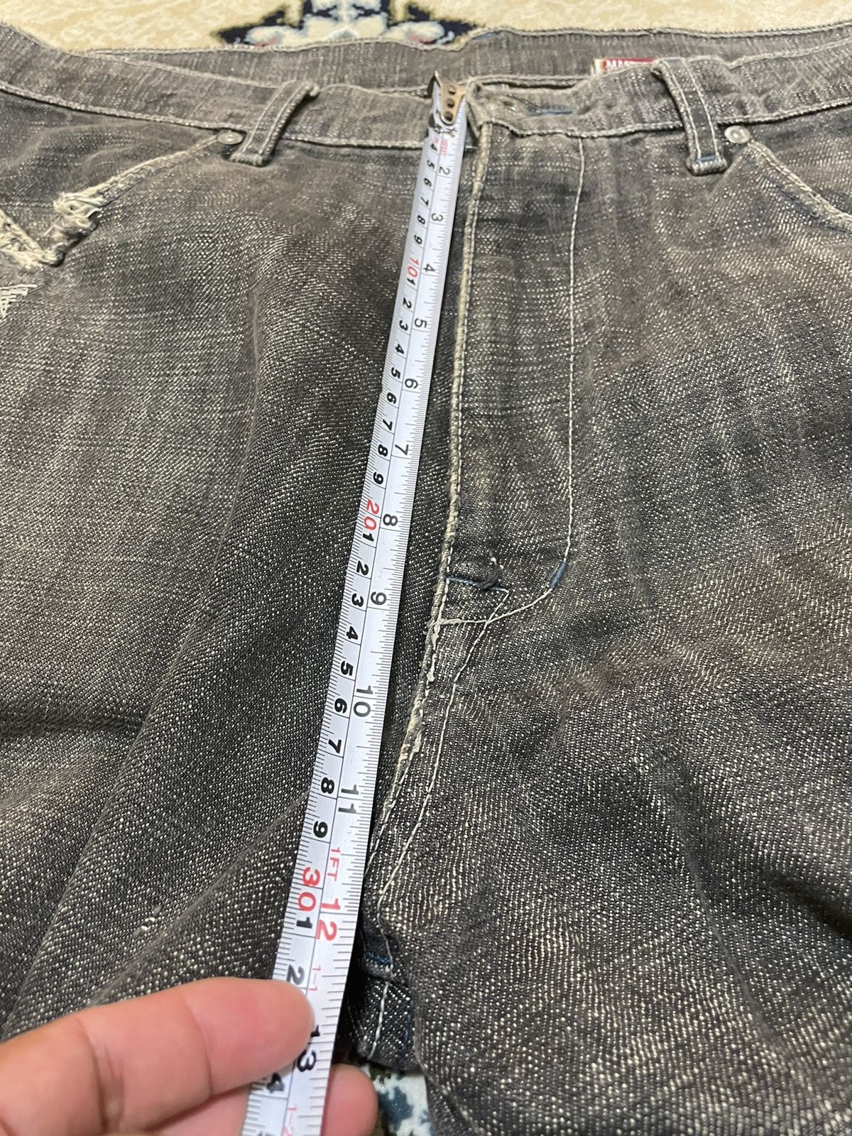 Japanese Brand × MasterPiece 🔥Rare🔥Masterpiece Denim Jeans Made in Japan Baggy Jeans Size US 37 - 11 Thumbnail