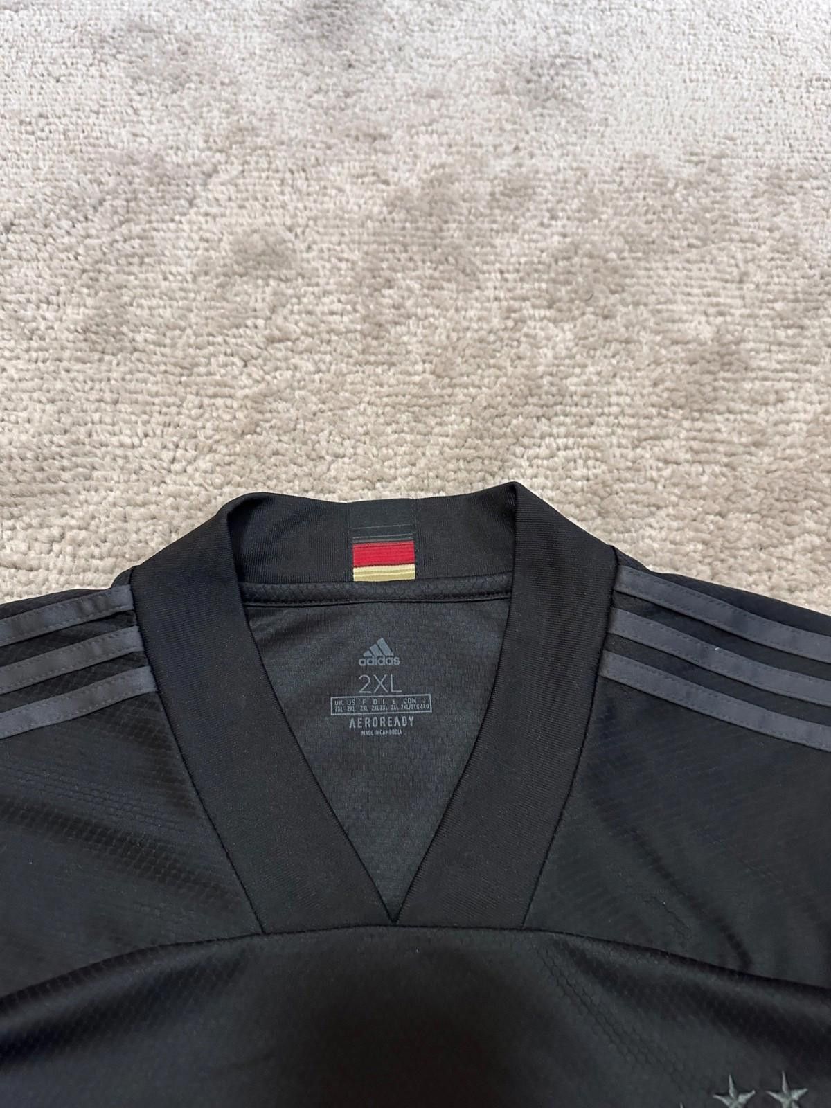 Adidas Germany Away football shirt 2020/21 Adidas football jersey Size US XXL / EU 58 / 5 - 4 Thumbnail