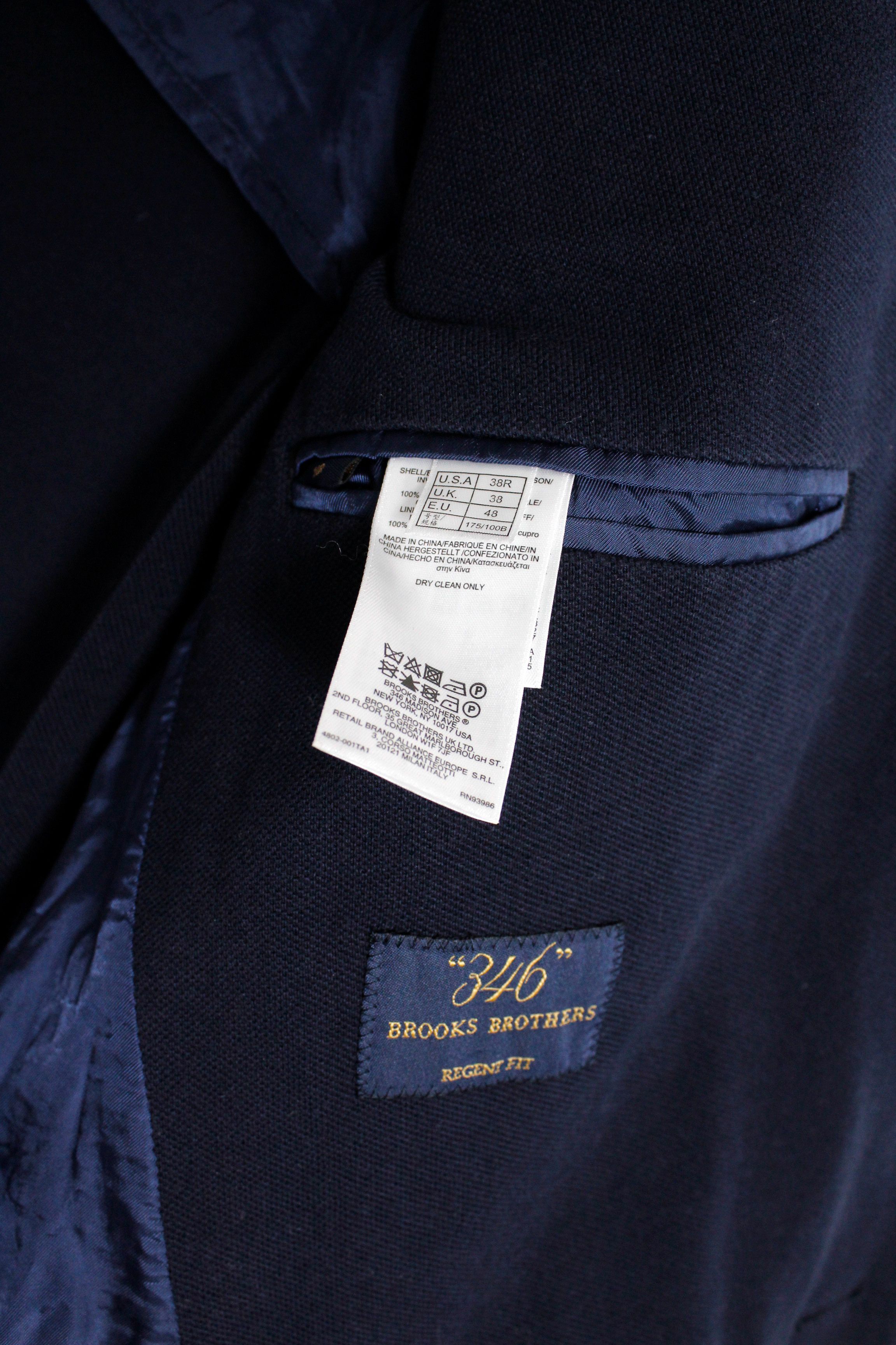Brooks Brothers Brooks Brothers Cotton Blazer Jacket 48 Size US M / EU 48-50 / 2 - 6 Thumbnail