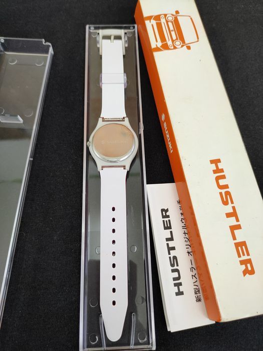 Suzuki Hustler special edition orange watch japan car #DLL