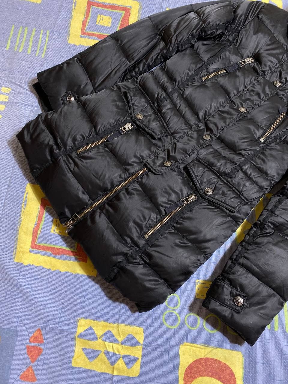 Japanese Brand Vintage True Religion Down Puffer Jacket Size US S / EU 44-46 / 1 - 8 Thumbnail