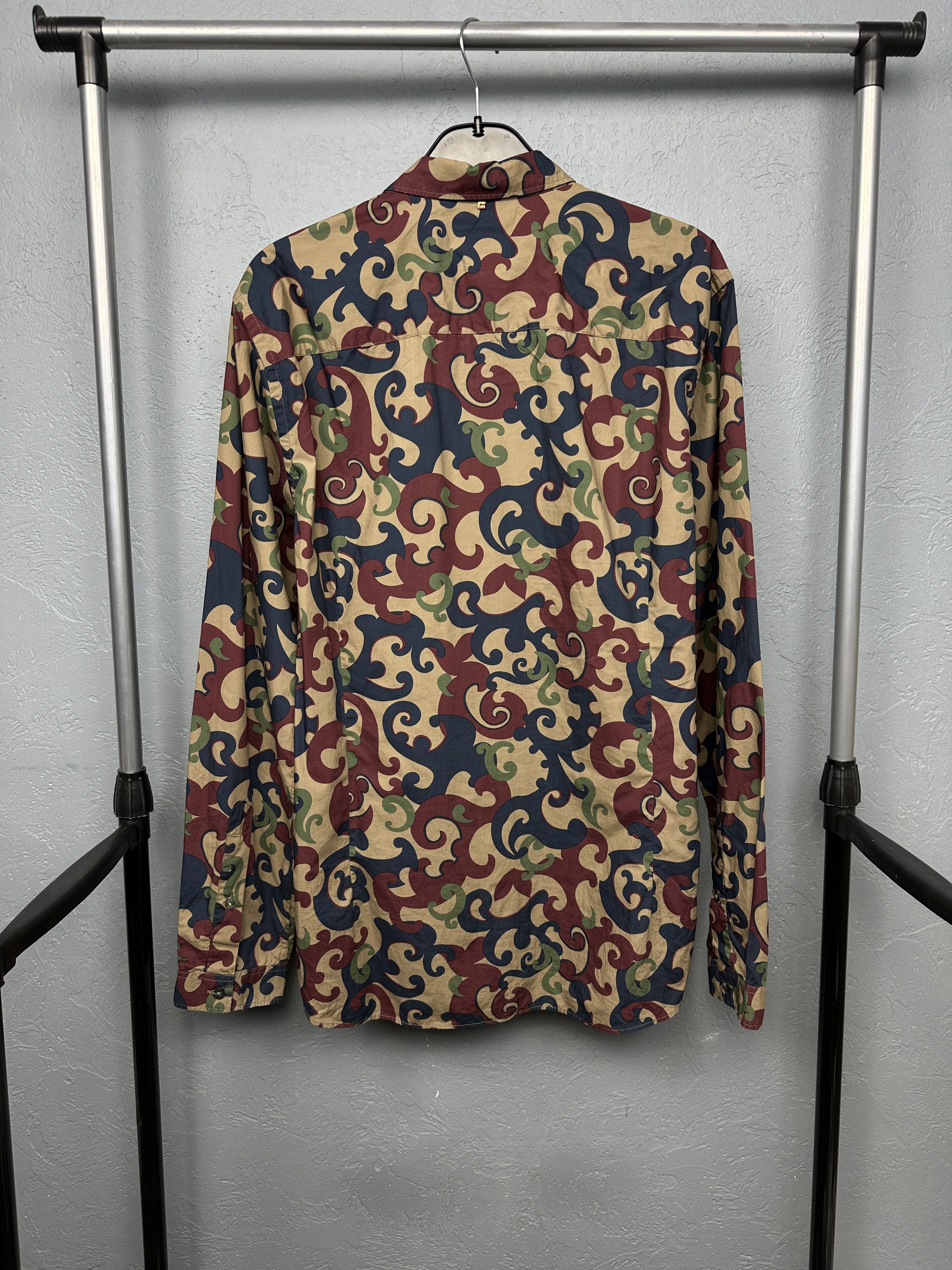 Pretty Green Pretty Green Mens Long Sleeve Shirt Size US XL / EU 56 / 4 - 6 Thumbnail