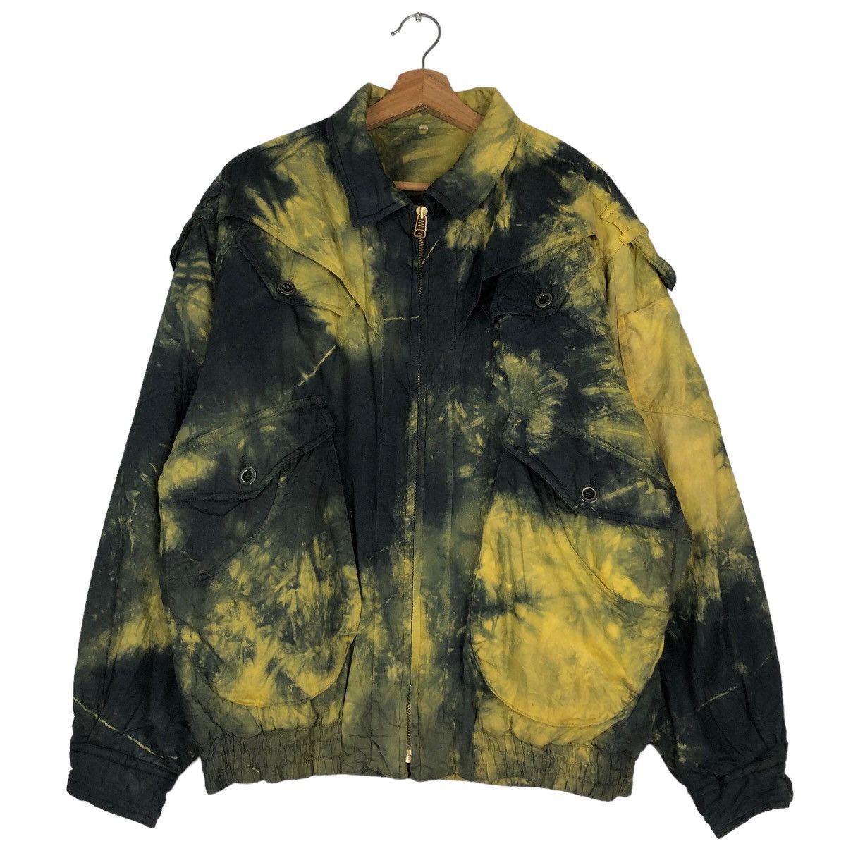 Hysteric Glamour 🔥Vintage Oversized Jacket Acid Wash Painted Design Japan Size US M / EU 48-50 / 2 - 1 Thumbnail