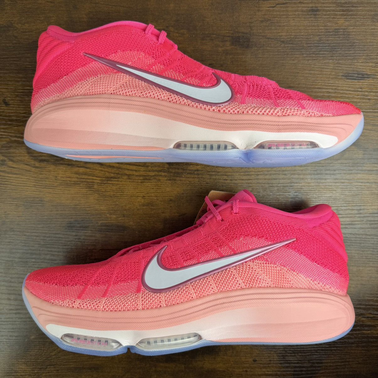 Nike NEW Nike Air Zoom GT Hustle 3 Think Pink Kay Yow HQ4996-600 Size US 15 / EU 48 - 3 Thumbnail