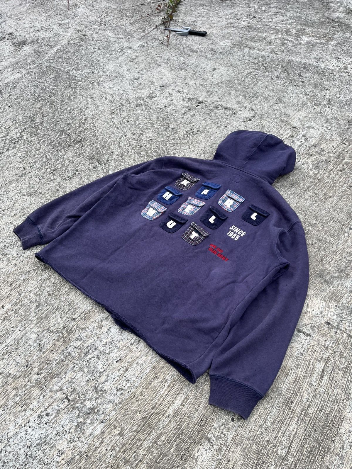 Karl Helmut Karl Helmut Pocket Patches Distressed Hoodie Size US M / EU 48-50 / 2 - 3 Thumbnail