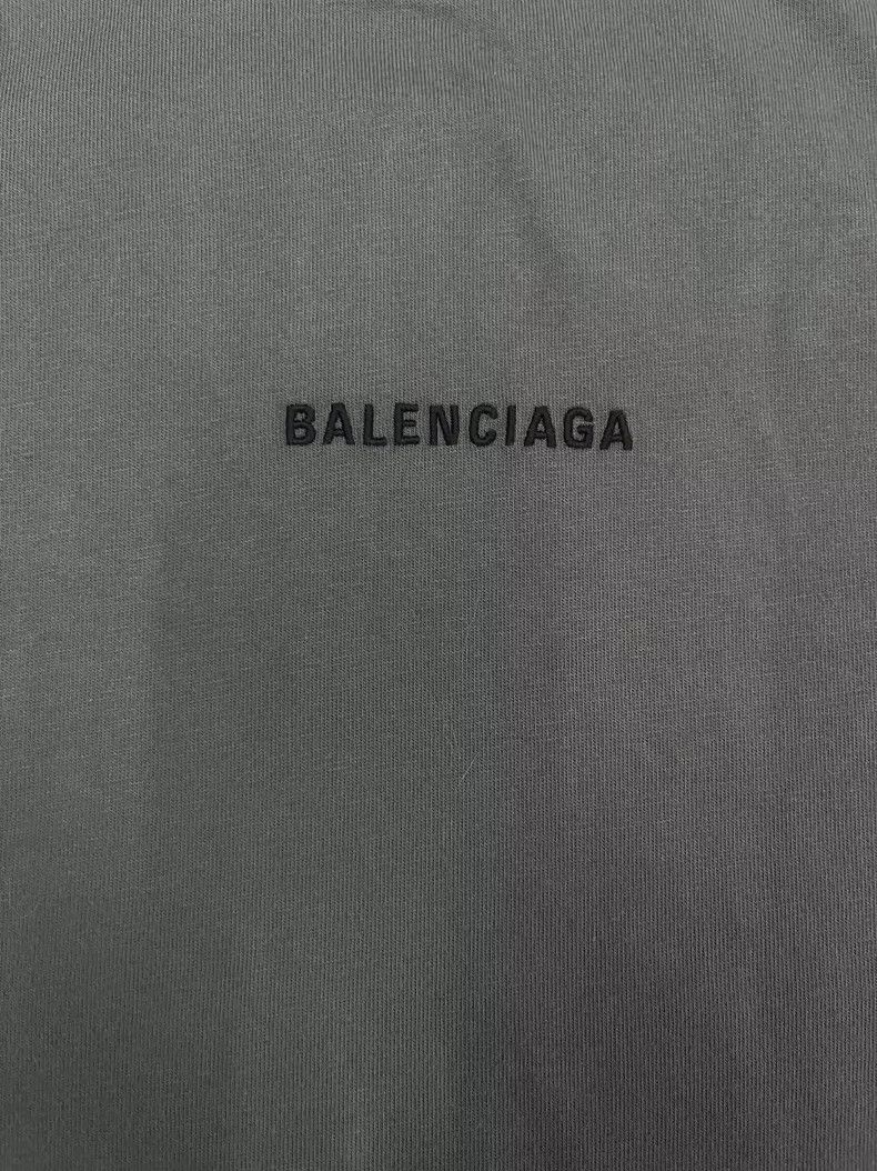 Other Balenciaga Letter Logo Embroidered Crew Neck T-Shirt Size US XS / EU 42 / 0 - 4 Thumbnail