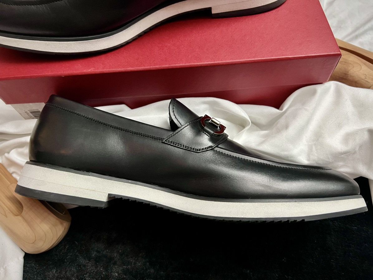 Salvatore Ferragamo NABUCCO NERO CALF Size US 11 / EU 44 - 7 Thumbnail