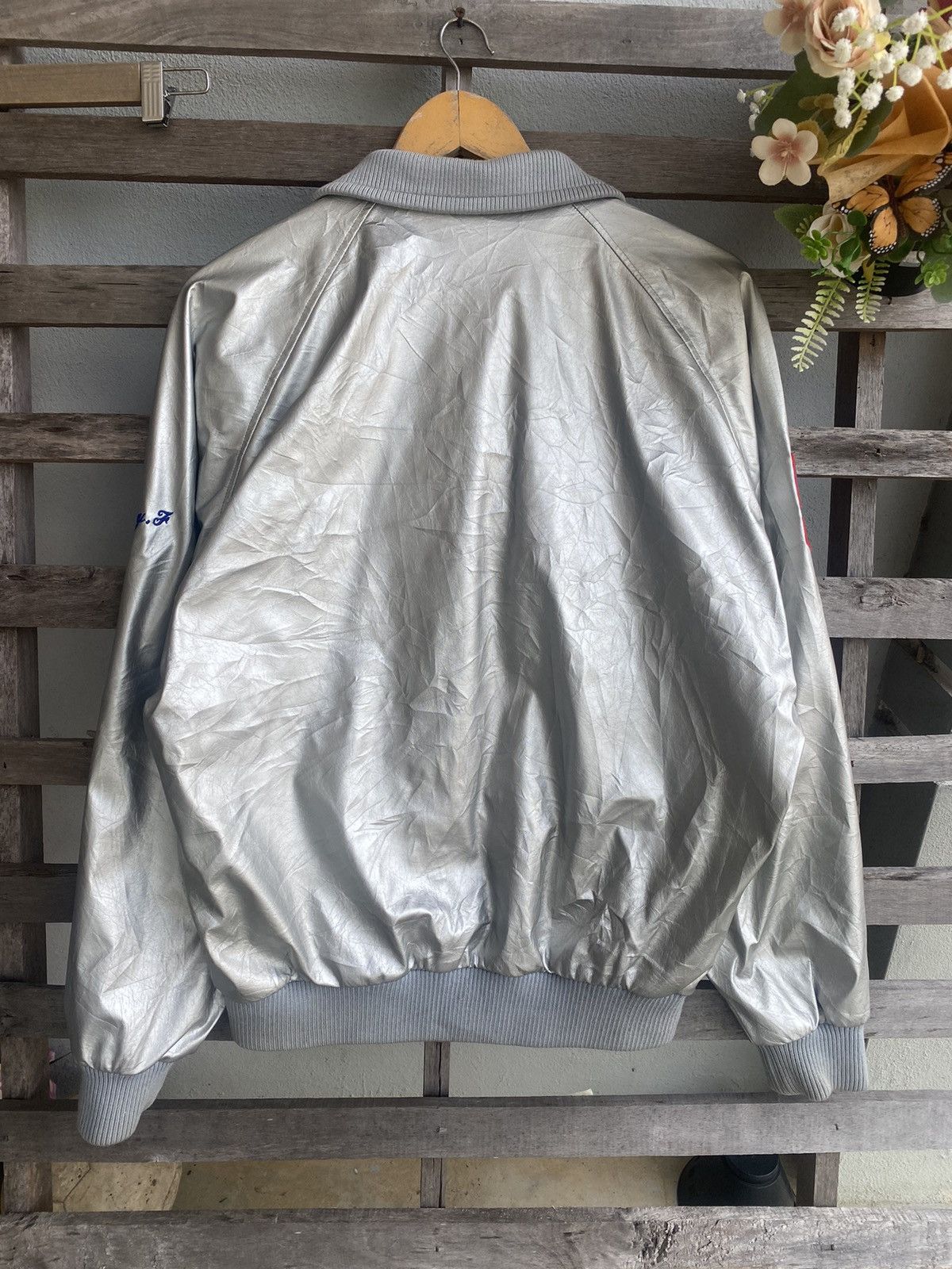 MLB × Mizuno × Vintage Vintage 90s Mizuno Bomber Varsity Jacket Size US L / EU 52-54 / 3 - 7 Thumbnail