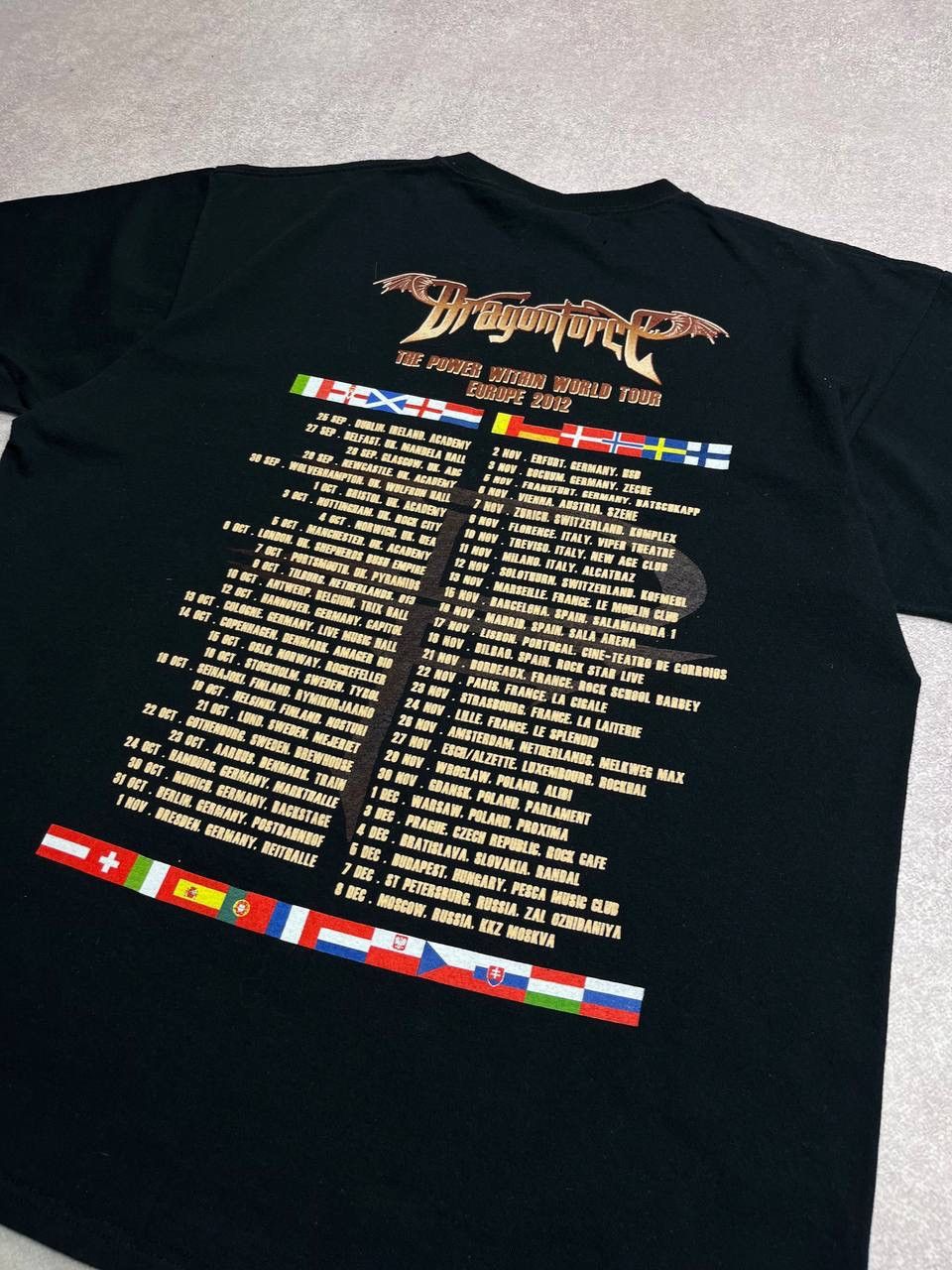 Band Tees × Vintage Vintage Dragonforce The Power Within Boxy T-shirt Y2K XL Size US XL / EU 56 / 4 - 5 Thumbnail