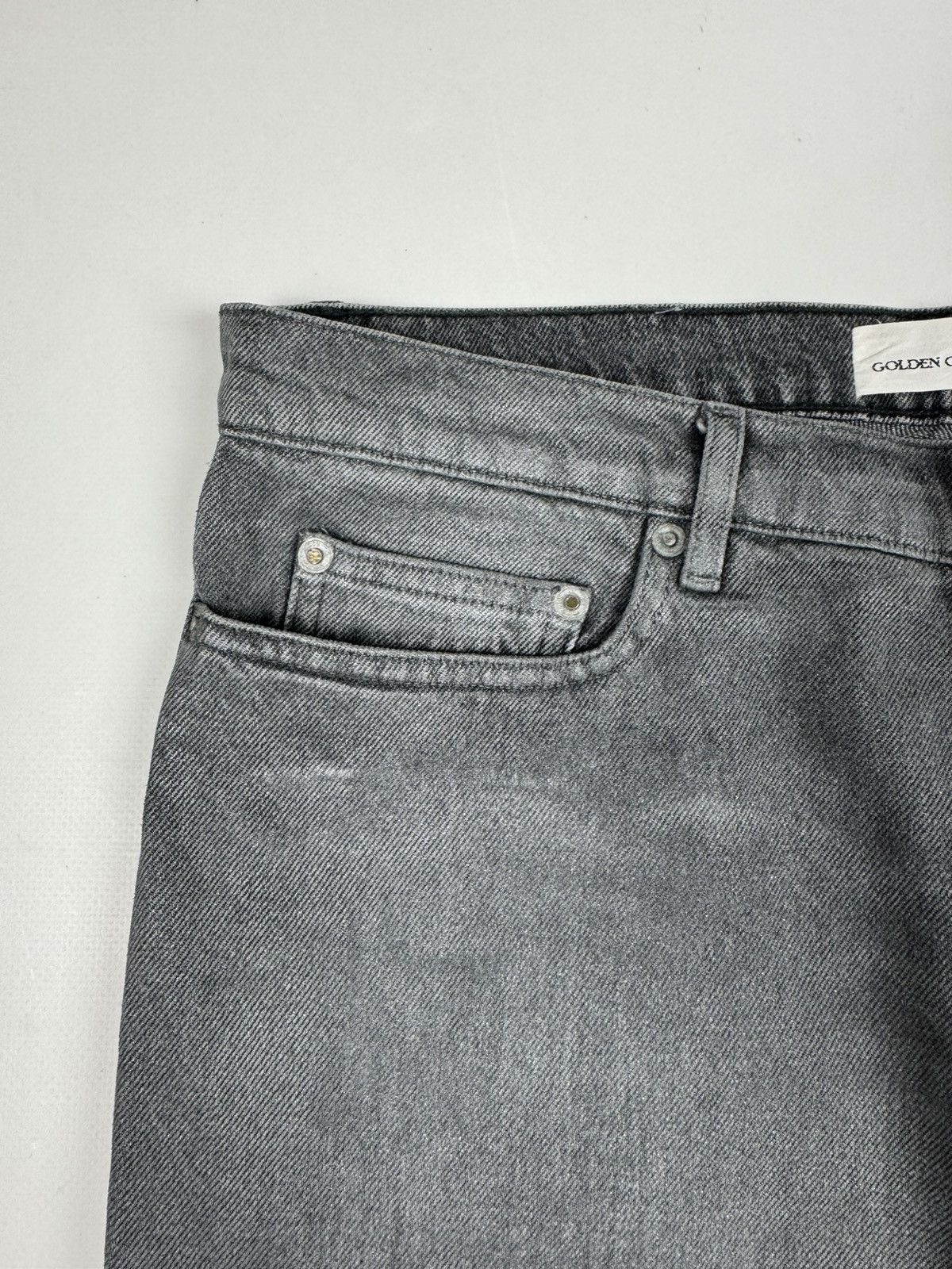 Golden Goose Golden Goose Silver Jeans Pants Size 29 Size 29" - 9 Thumbnail