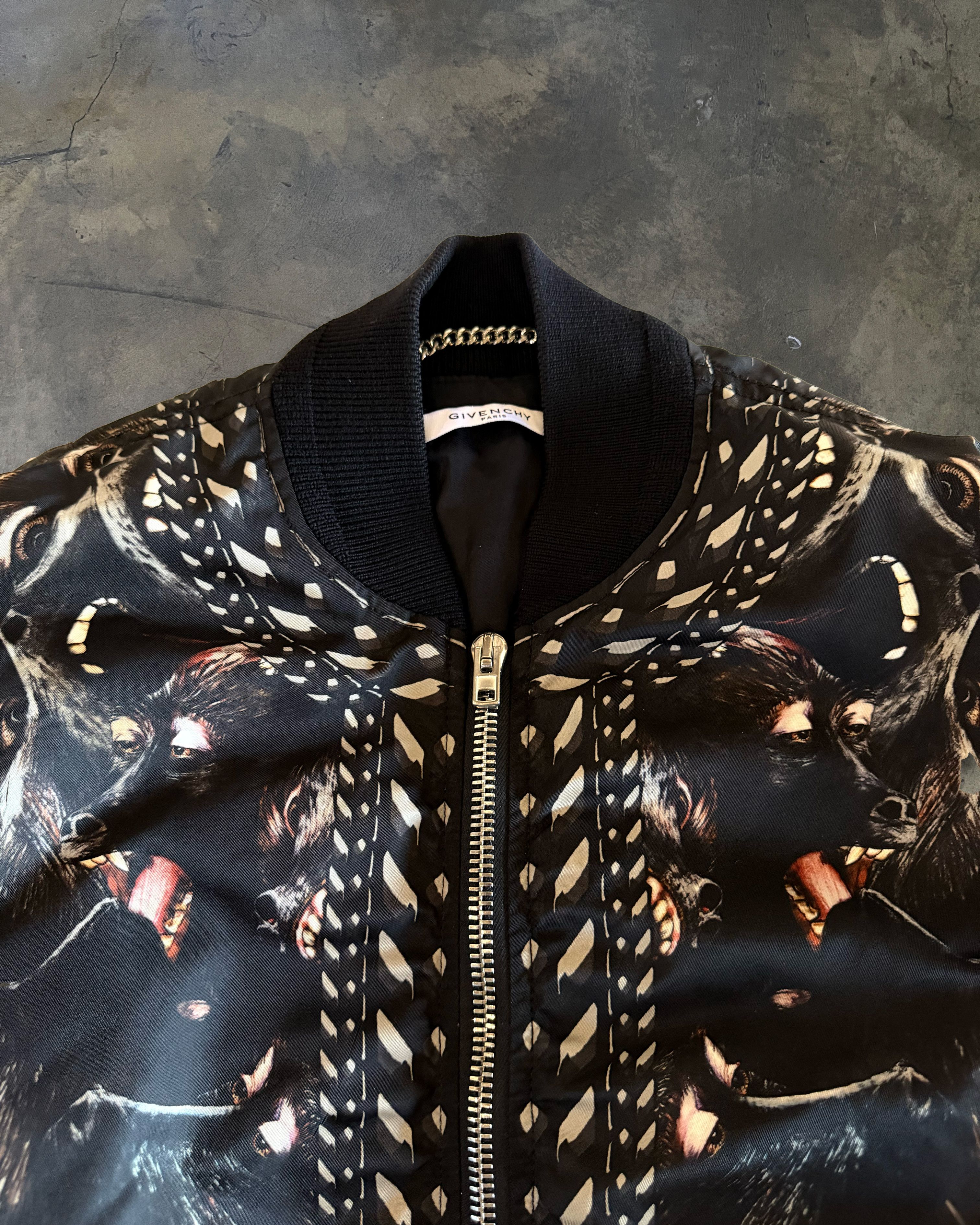 Givenchy GIVENCHY AW2016 MONKEY BROTHERS BOMBER Size US M / EU 48-50 / 2 - 2 Thumbnail