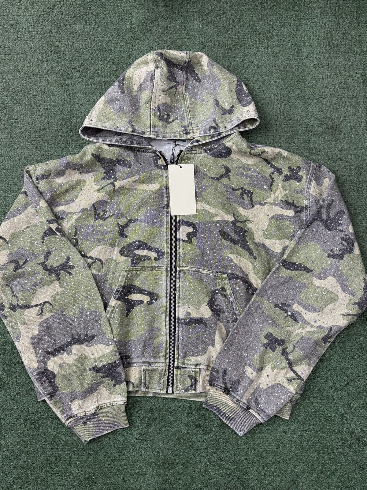 Vale VALE “CRYSTAL CAMO” WORK JACKET ZIP UP - SIZE XL Size US XL / EU 56 / 4 - 1 Thumbnail