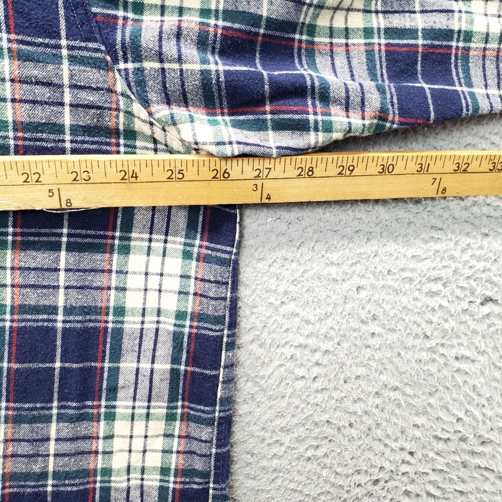 Vintage L.L. Bean Flannel Shirt Mens XL Multi Plaid Classic Midweight Pocket Button-Down Size US XL / EU 56 / 4 - 4 Thumbnail