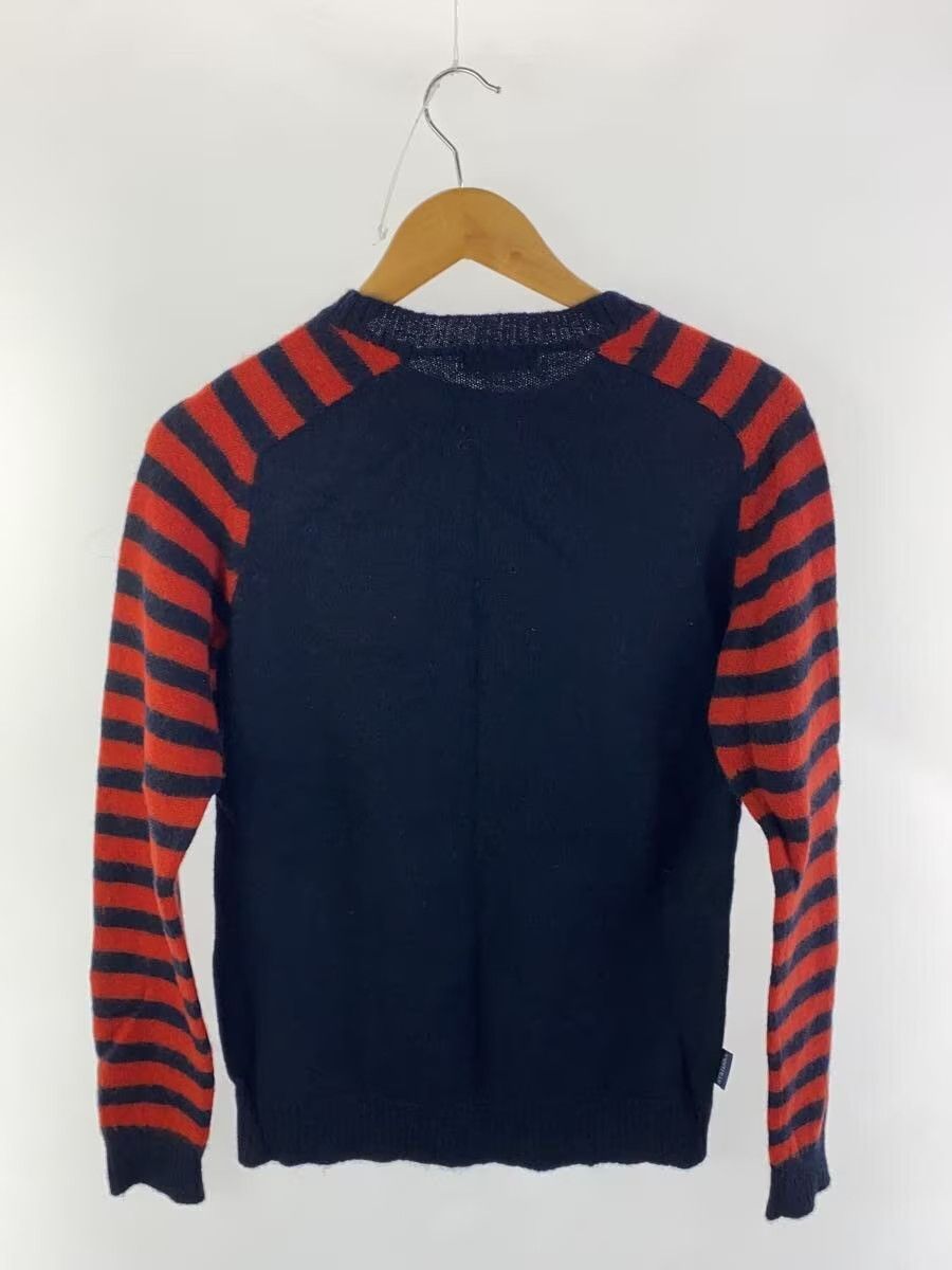 Hysteric Glamour 90s Striped Raglan Wool Knit Sweater Size XS / US 0-2 / IT 36-38 - 2 Thumbnail