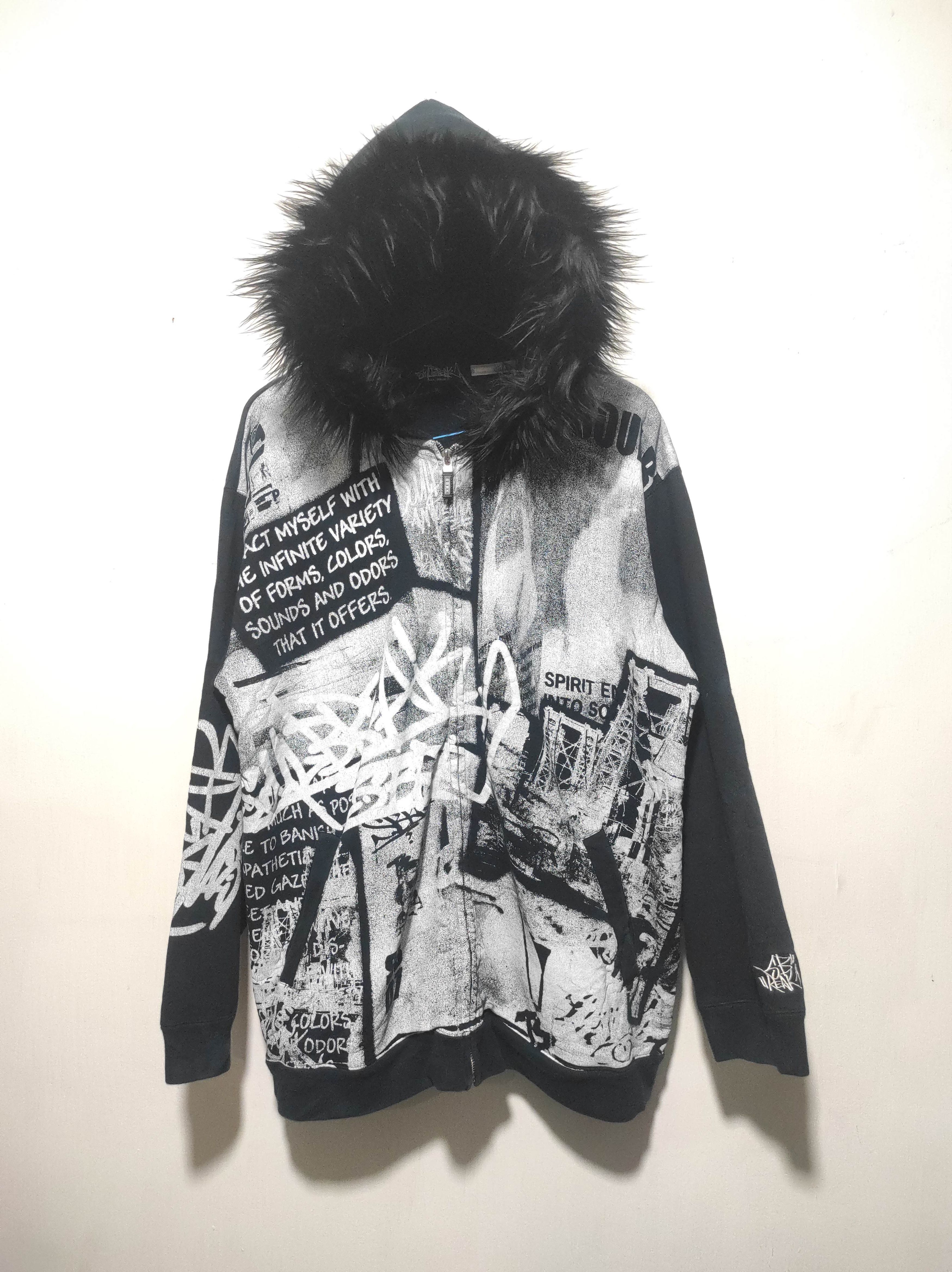 Hysteric Glamour Soul Break Zip Fur Hoodie LGB style Size US XL / EU 56 / 4 - 2 Thumbnail